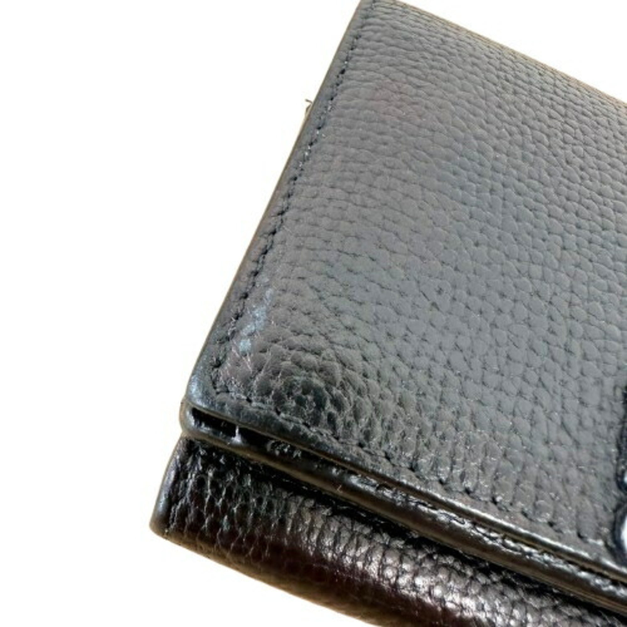 Loewe Black Leather Wallet (Tri-Fold) (Pre-Owned)