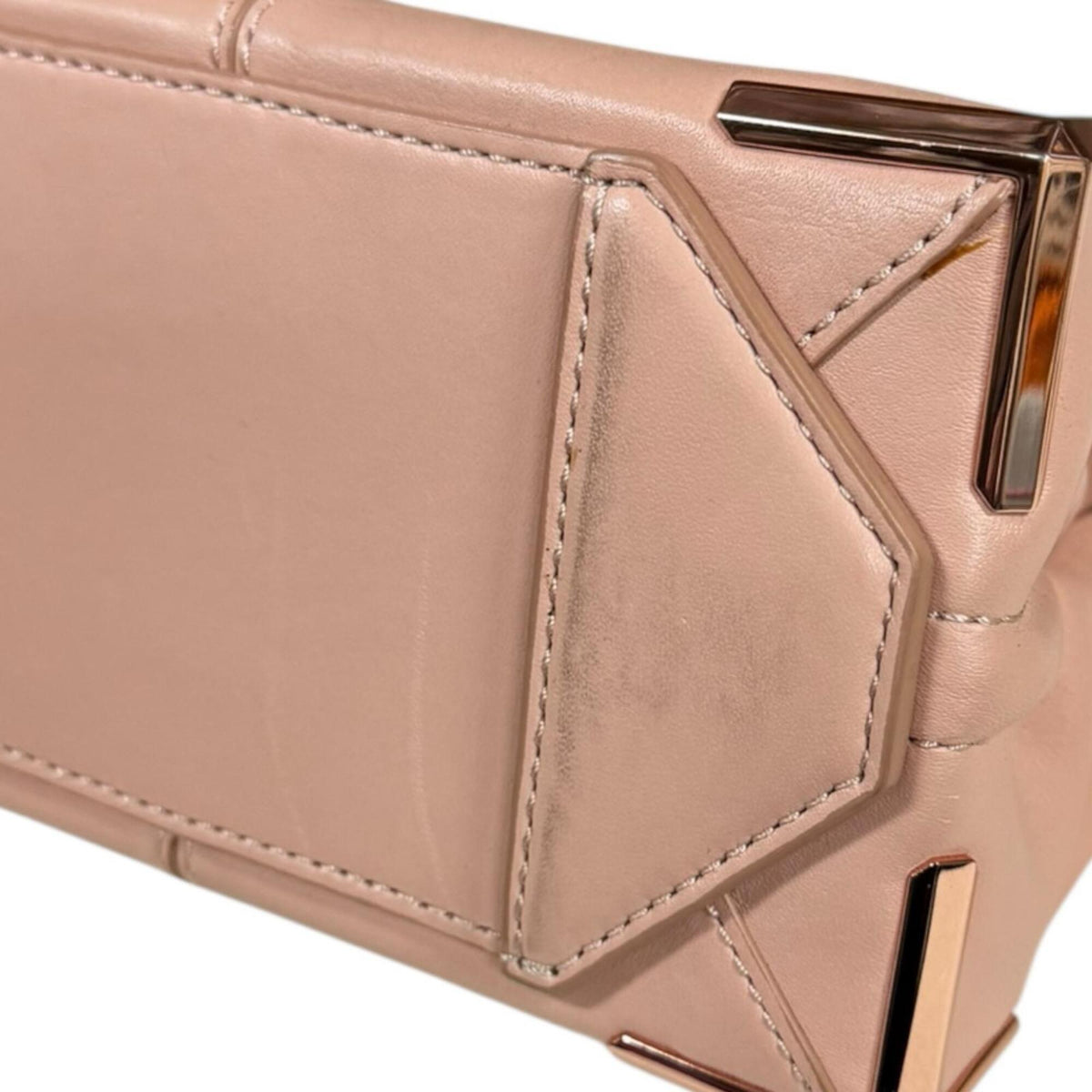 Alexander Wang Pink Pink Beige Leather Shoulder Bag (Pre-Owned)