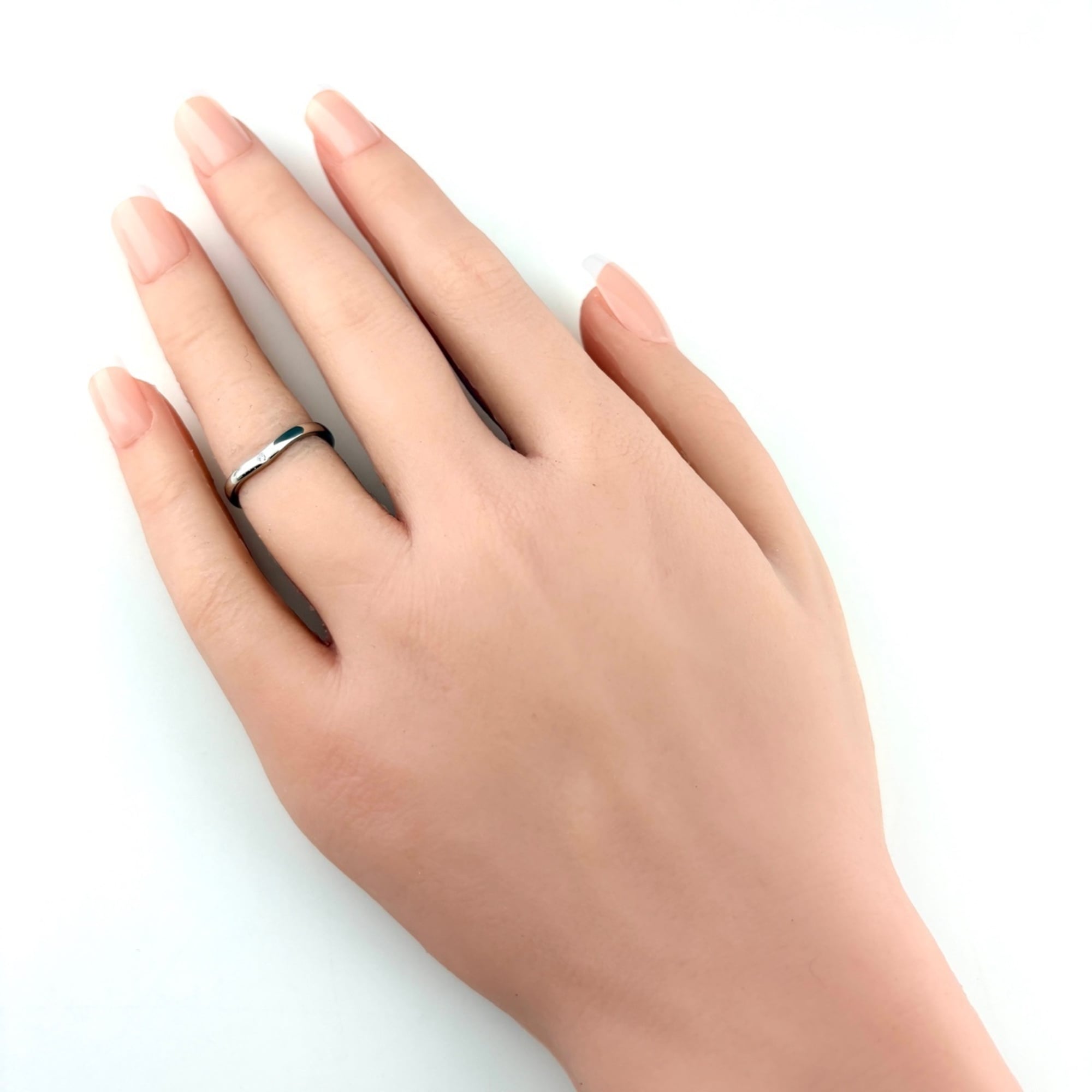 Cartier Platinum 950 Band Ring (Pre-Owned)