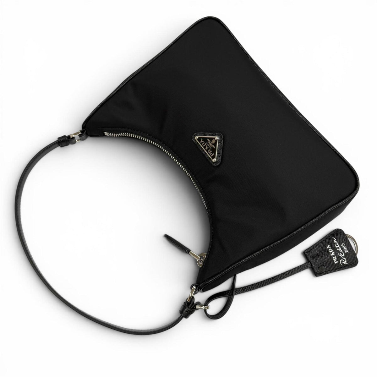Prada Black Nylon Handbag (Pre-Owned)