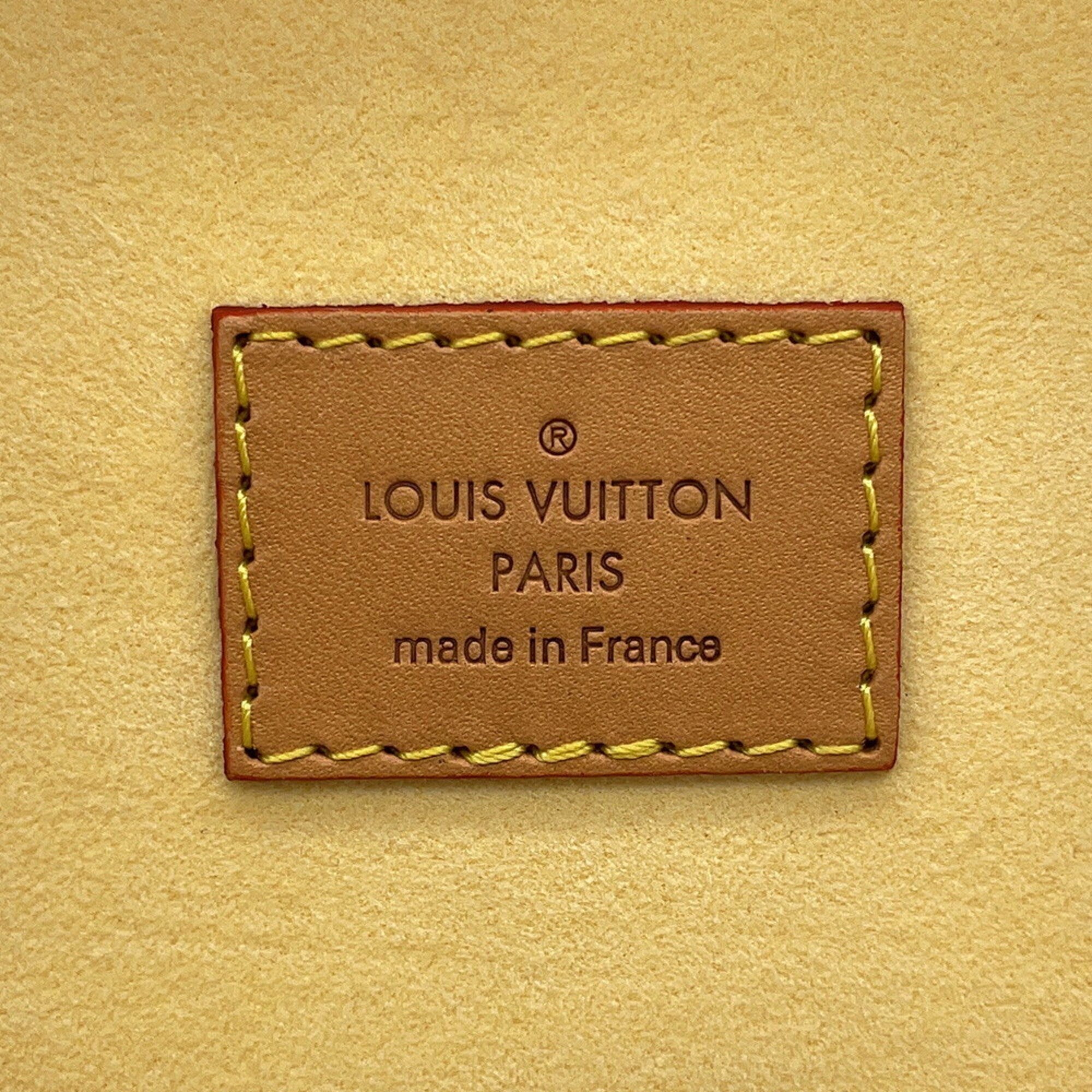 Louis Vuitton Monogram Blue Monogram Handbag Shoulder Bag (Pre-Owned)