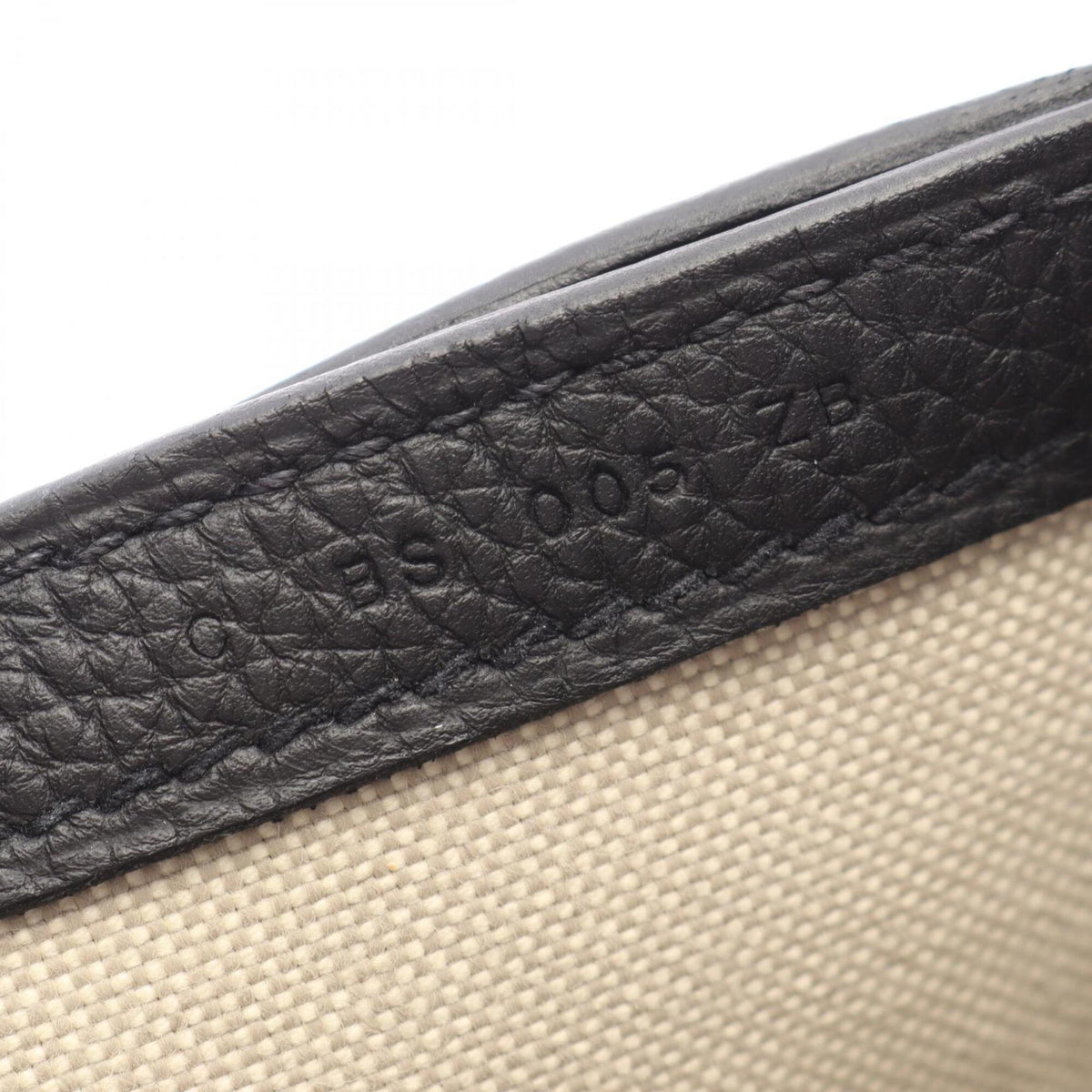 Hermes Black Togo Leather Handbag Shoulder Bag (Pre-Owned)