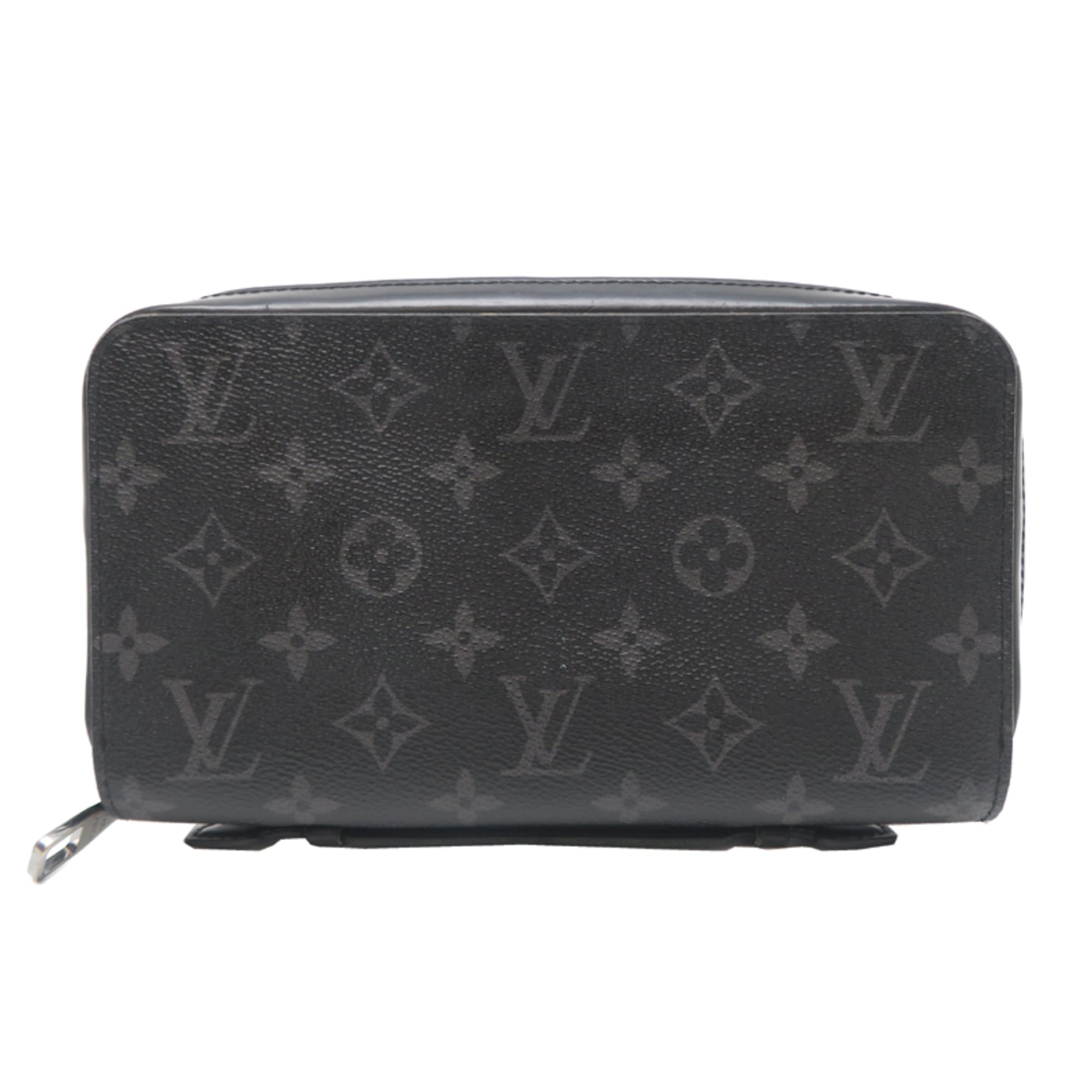 Louis Vuitton Black Monogram Eclipse Clutch Bag (Pre-Owned)