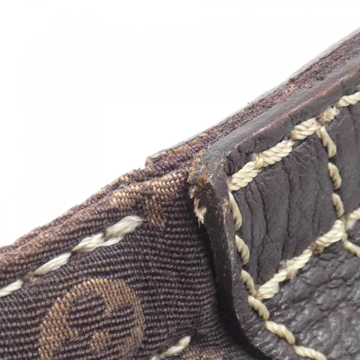 Louis Vuitton Ebene Canvas Handbag (Pre-Owned)