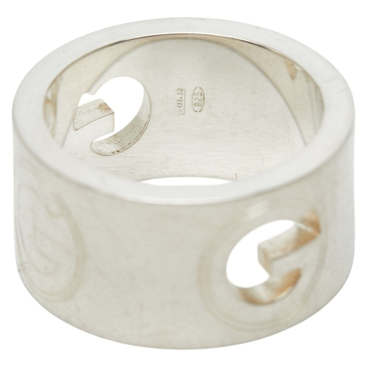 Gucci Silver Silver 925 Band Ring (Pre-Owned)