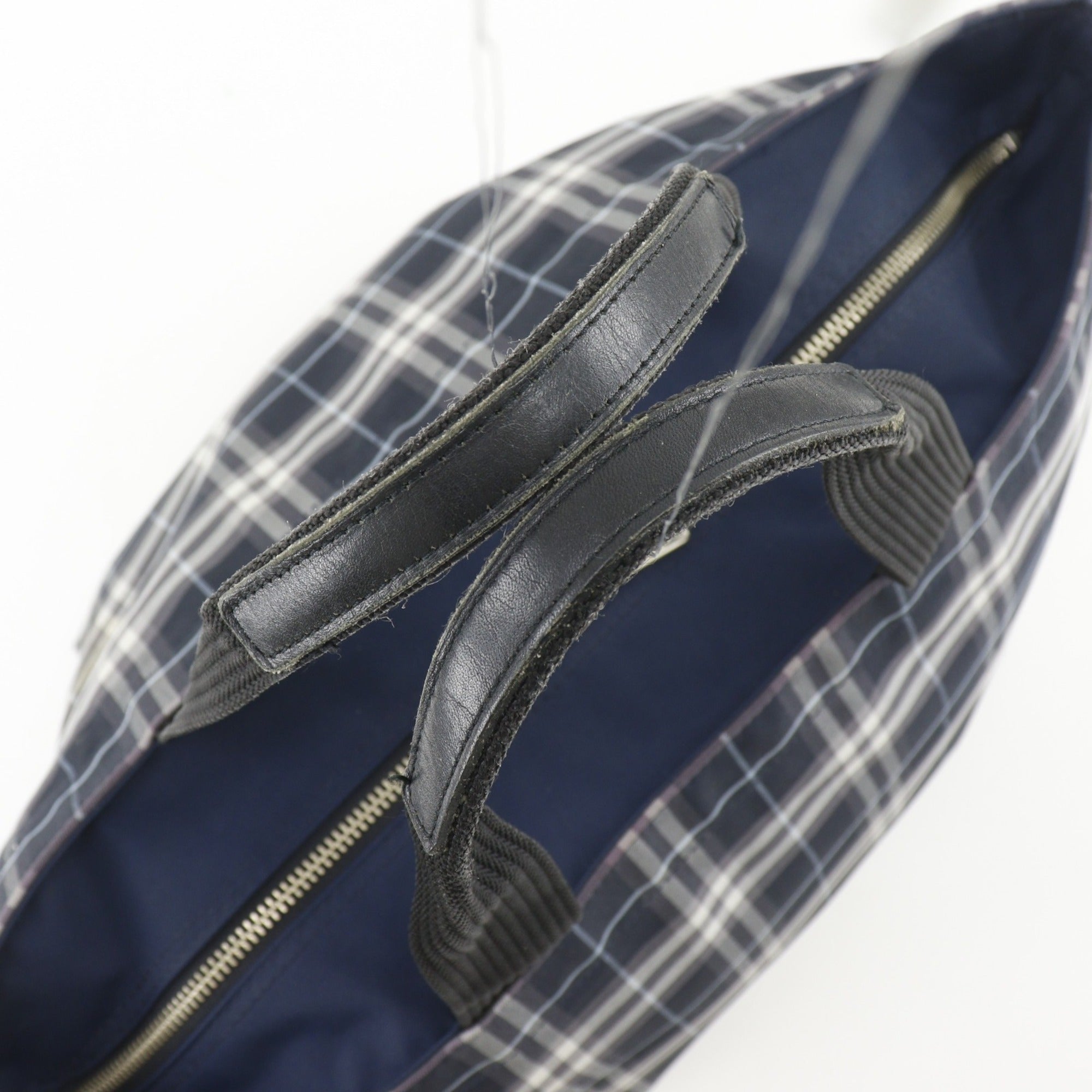 Burberry Blue Label Blue Navy Nylon Tote Bag (Pre-Owned)