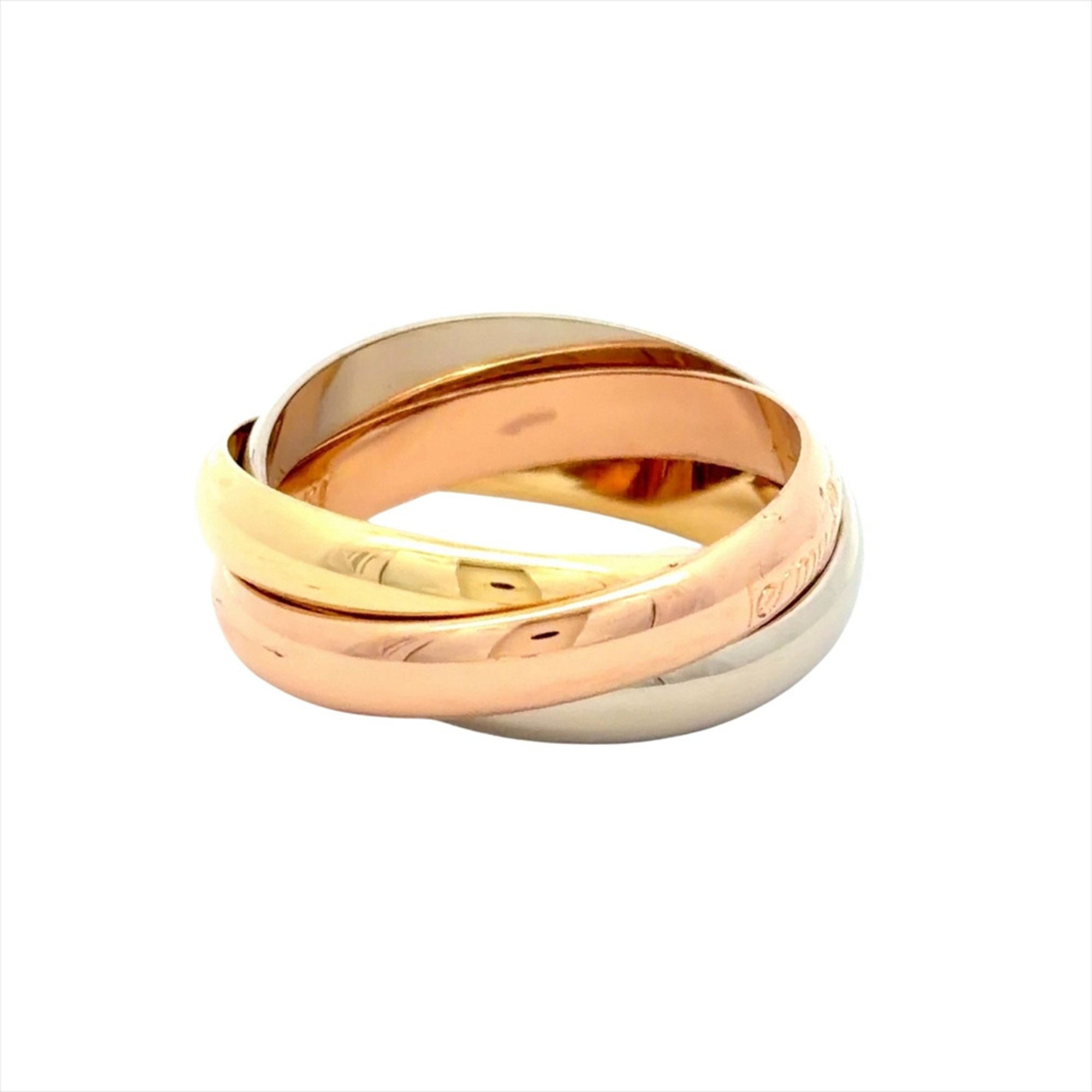 Cartier Pink Gold White Gold Yellow Gold Yellow Gold (18K) Pink Gold (18K) White Gold (18K) Band Ring (Pre-Owned)