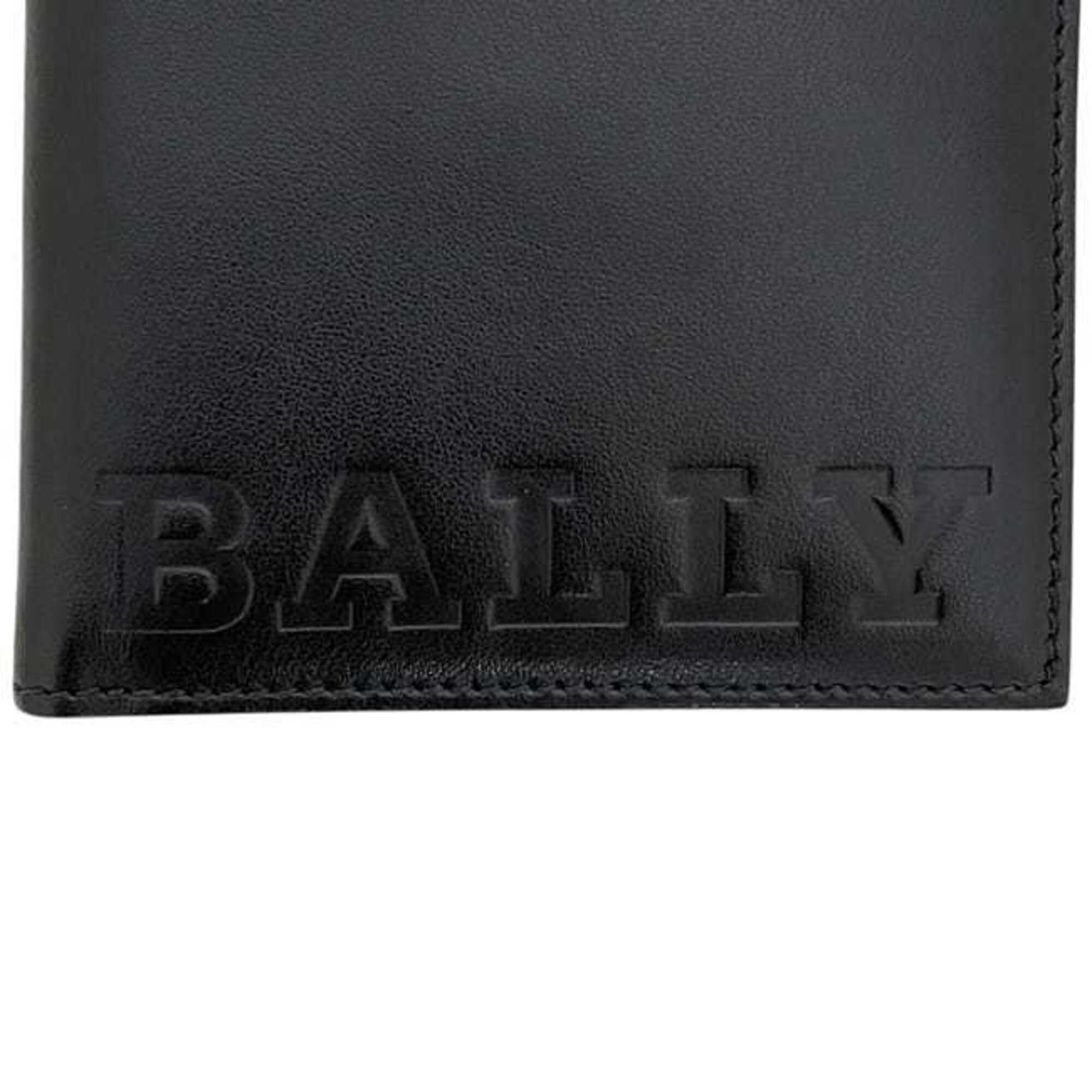 Bally Black Leather Wallet (Bi-Fold) (Pre-Owned)