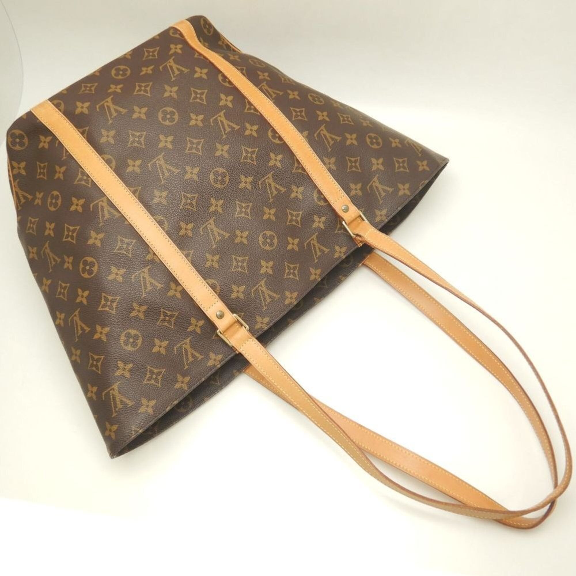 Louis Vuitton Monogram Brown Monogram Tote Bag (Pre-Owned)