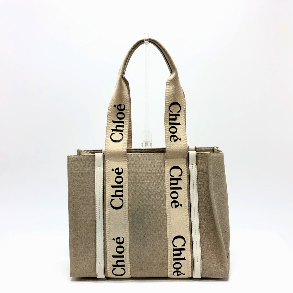 Chloé Beige Cloth Tote Bag (Pre-Owned)