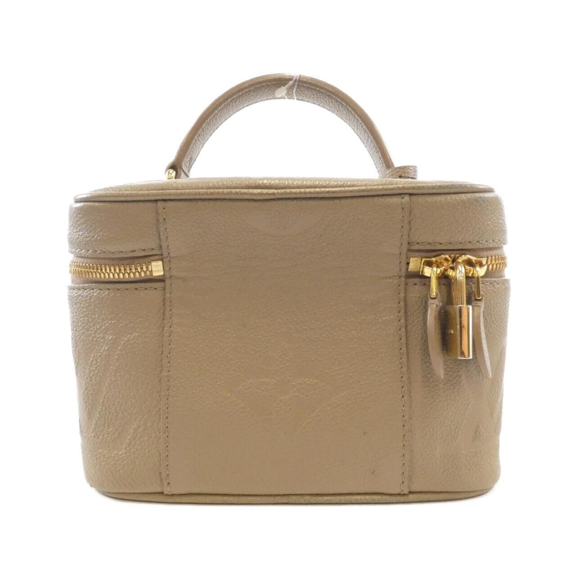 Louis Vuitton Tourterelle Leather Handbag (Pre-Owned)