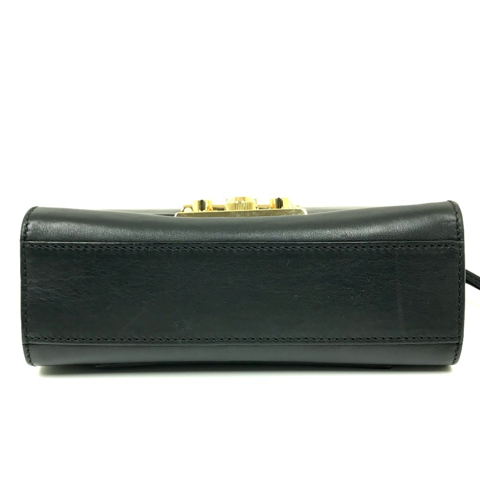 Gucci Black Leather Shoulder Bag (Pre-Owned)