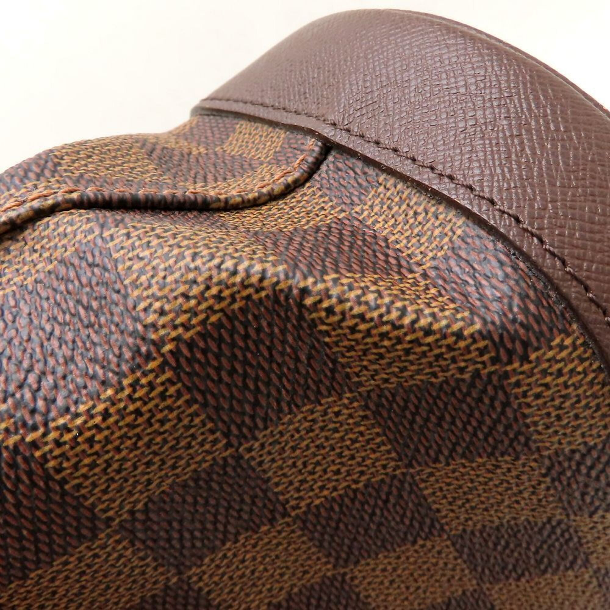 Louis Vuitton Ebene Damier Canvas Shoulder Bag (Pre-Owned)