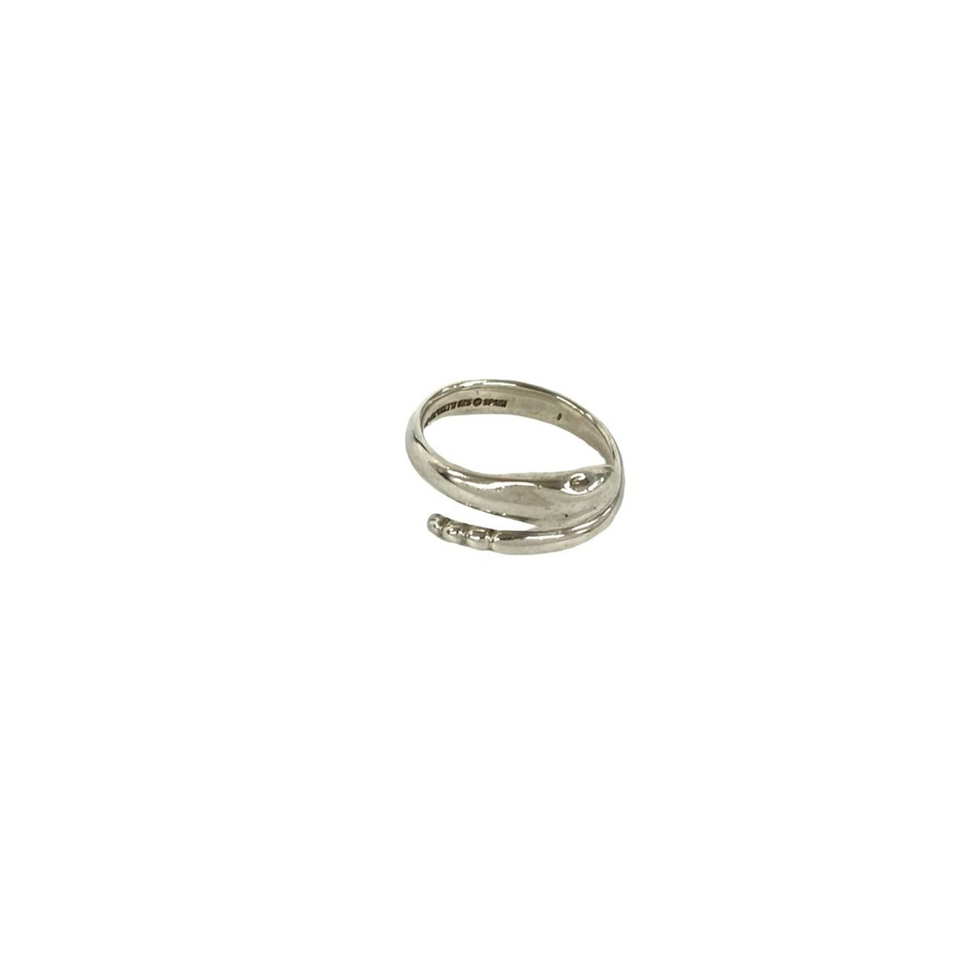 Tiffany Silver Silver 925 Band Ring (Pre-Owned)