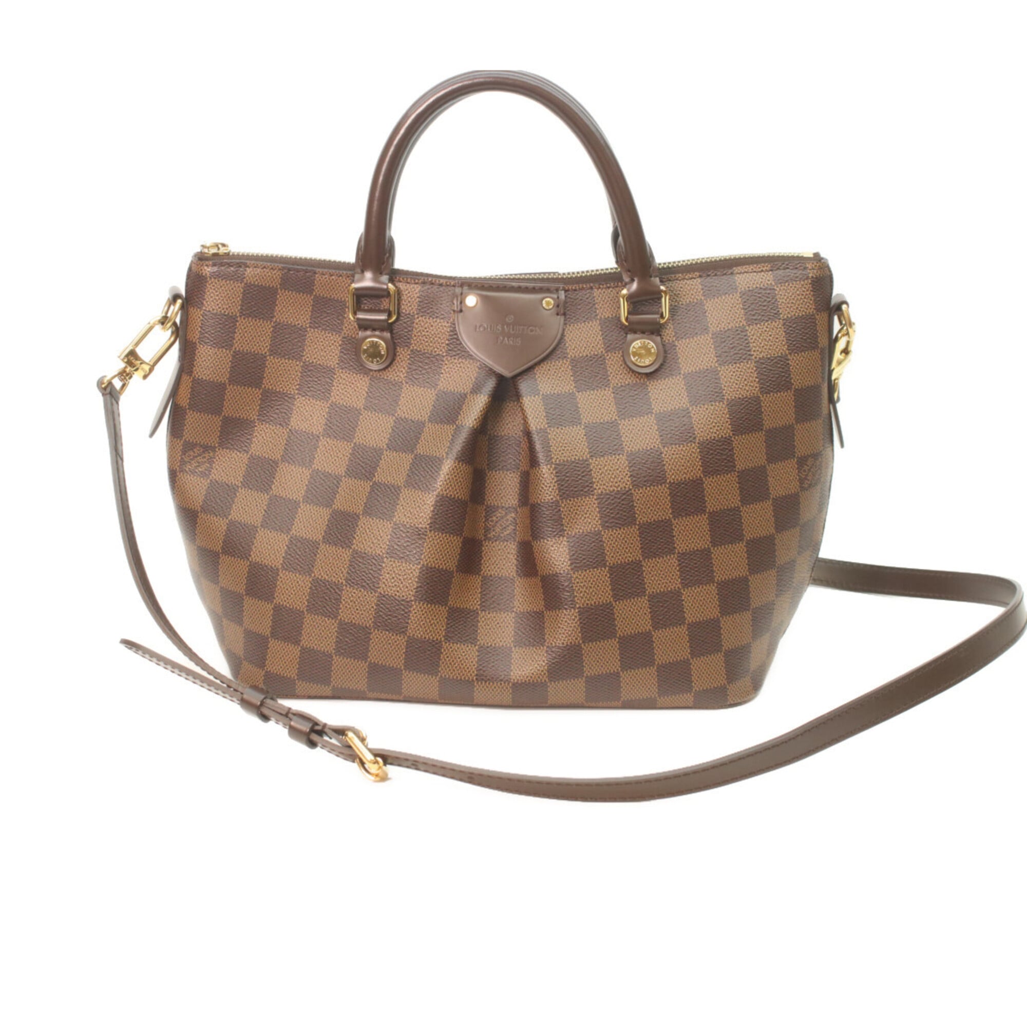 Louis Vuitton Damier Brown Damier Canvas Handbag (Pre-Owned)