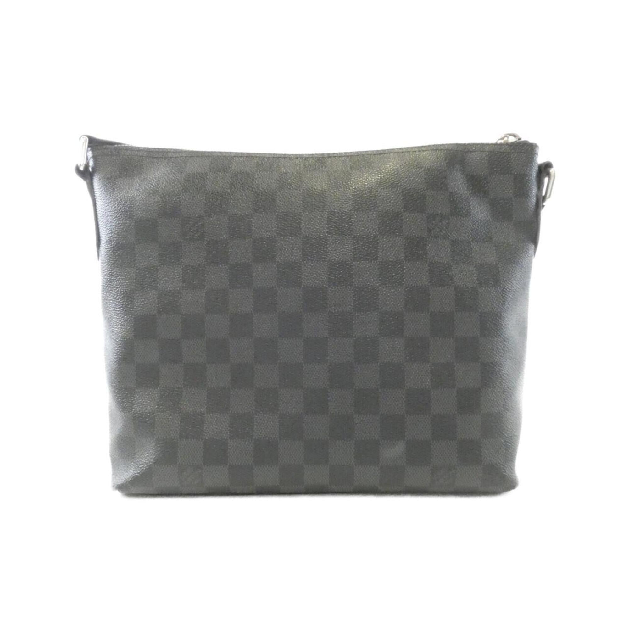 Louis Vuitton Graphite Coated Canvas Shoulder Bag (Pre-Owned)