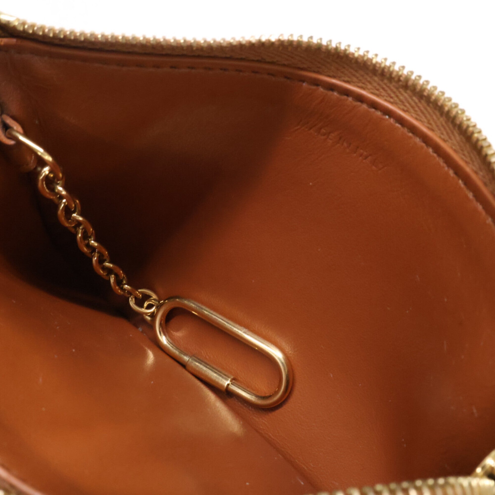 Celine Brown Leather Coin Purse/Coin Case (Pre-Owned)