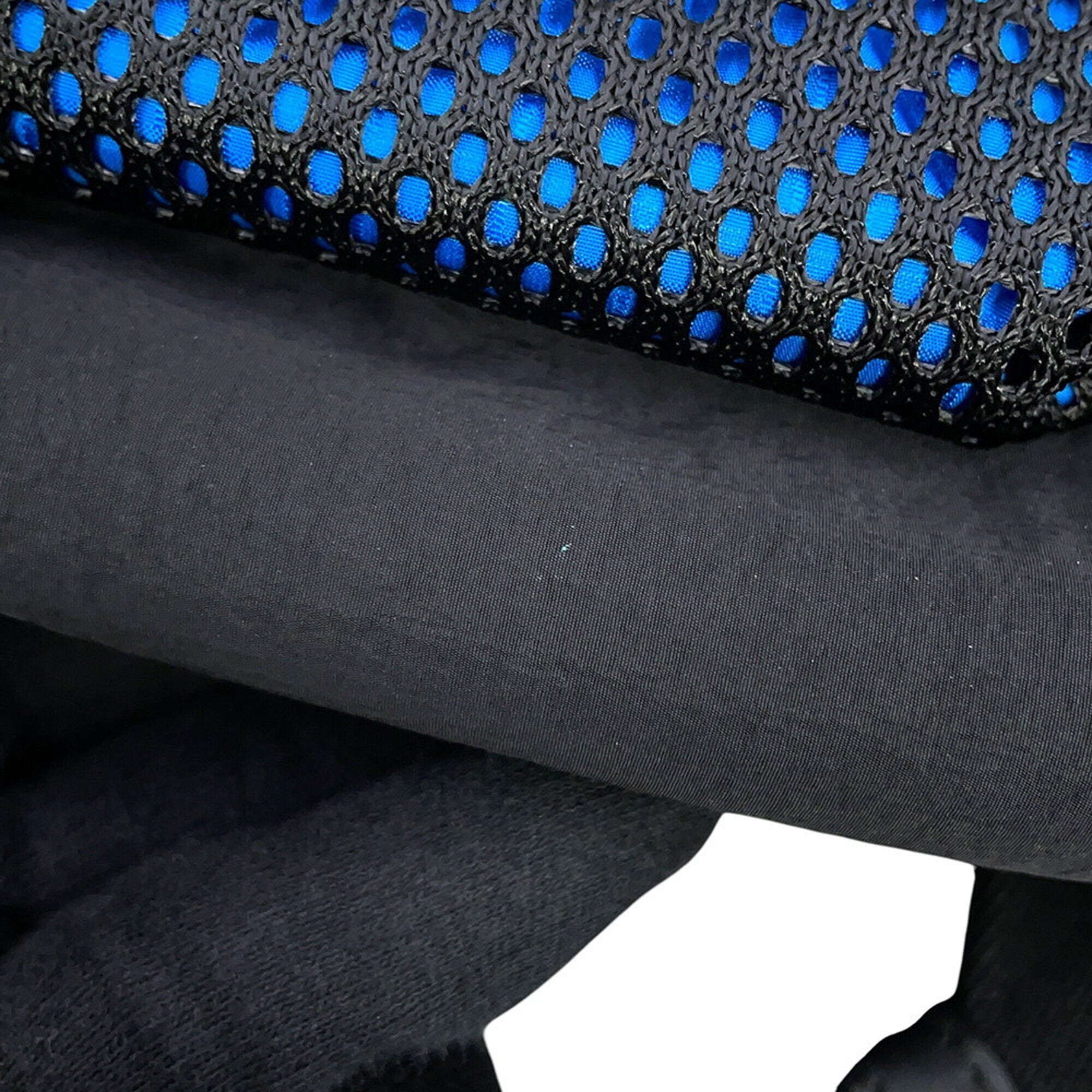 Bottega Veneta Black Blue Mesh Handbag Sling Bag (Pre-Owned)