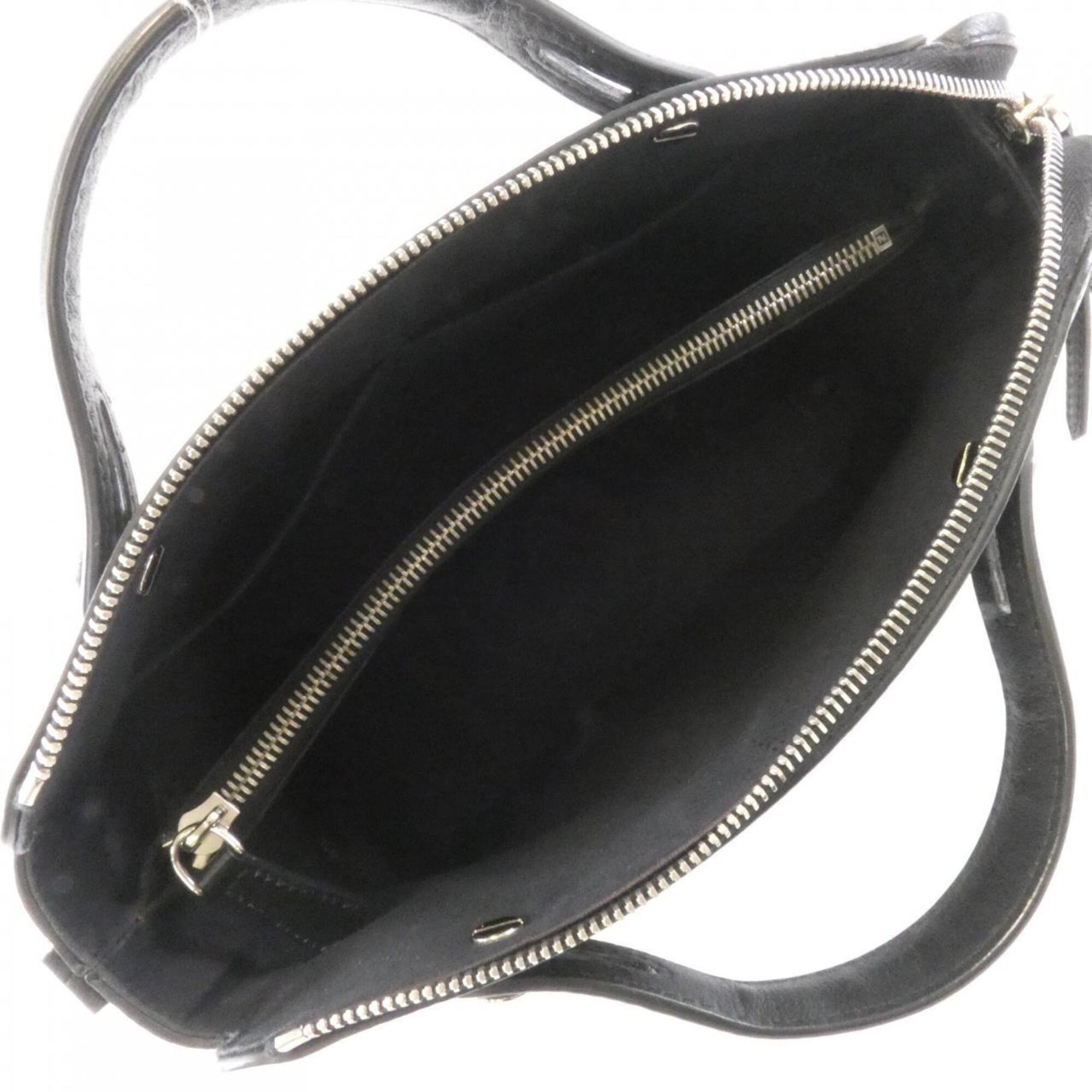 Fendi Black Leather Handbag (Pre-Owned)
