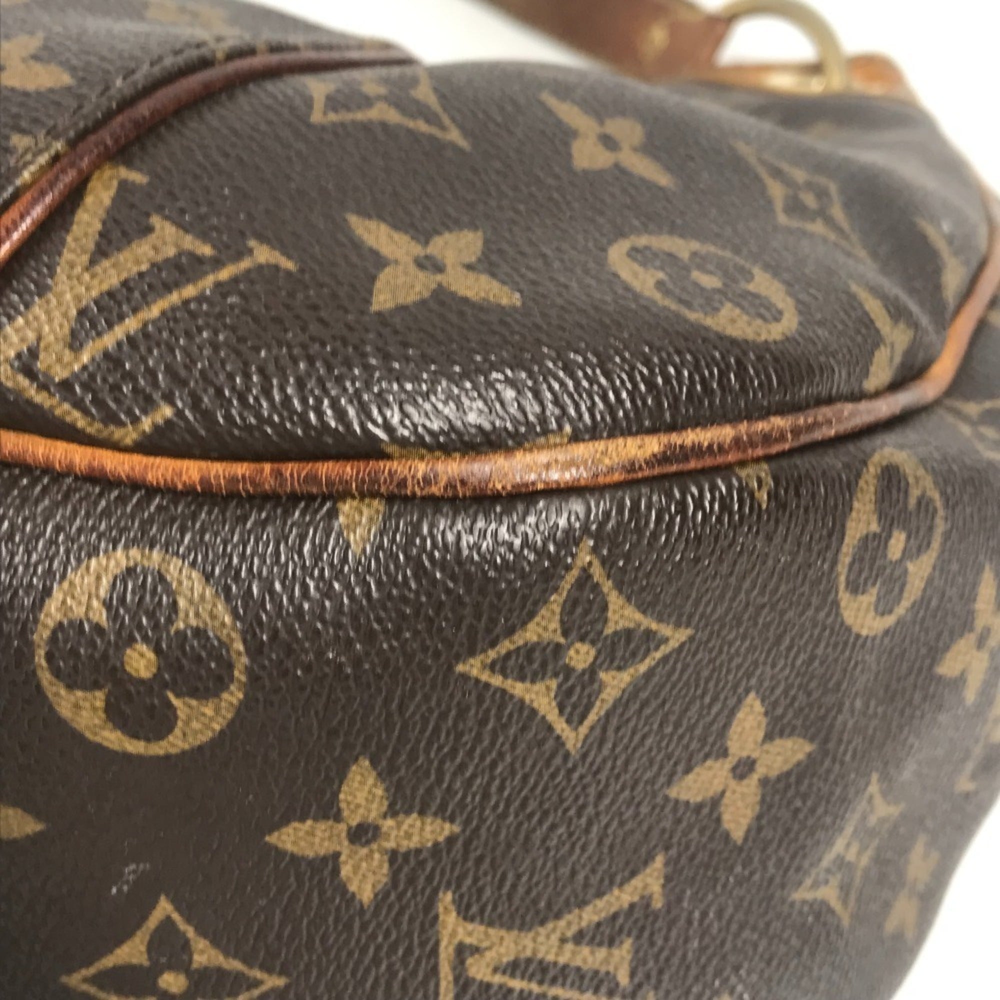 Louis Vuitton Brown Galle Monogram Monogram Handbag Shoulder Bag (Pre-Owned)