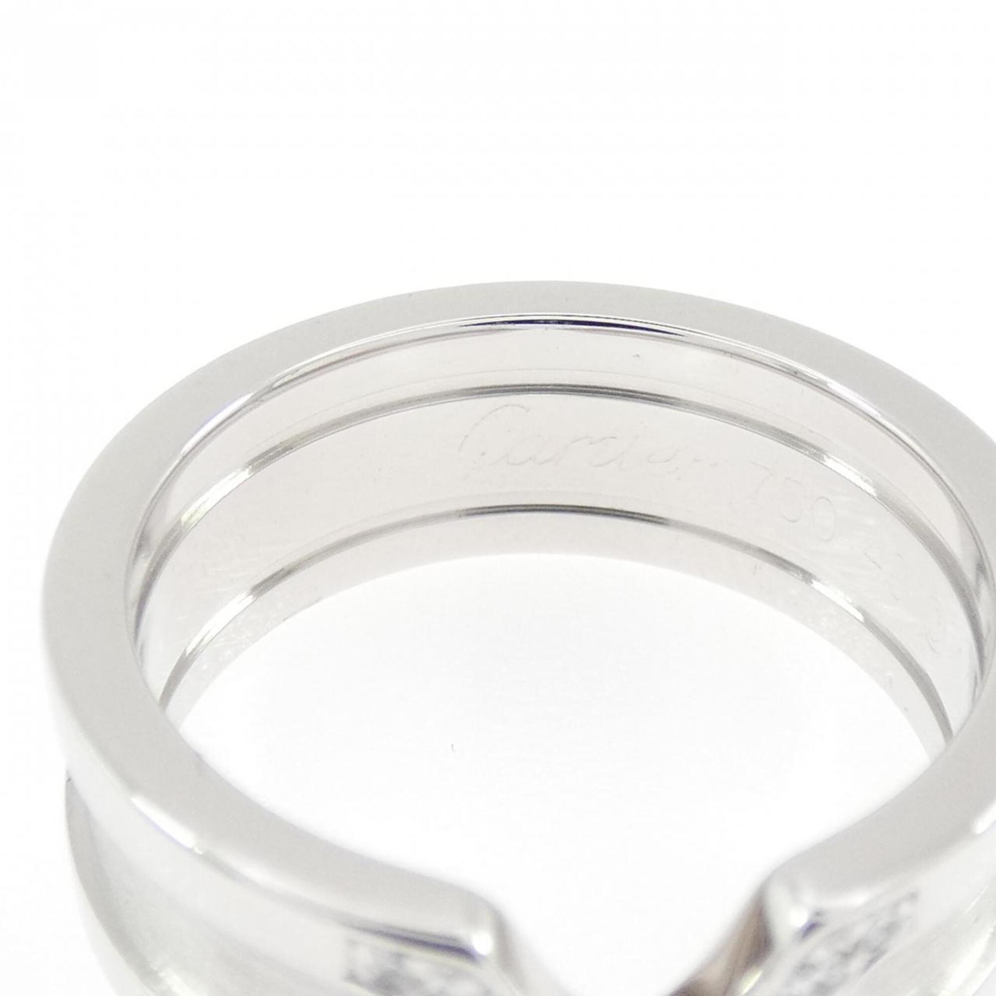 Cartier C2 White Gold (18K) Band Ring (Pre-Owned)
