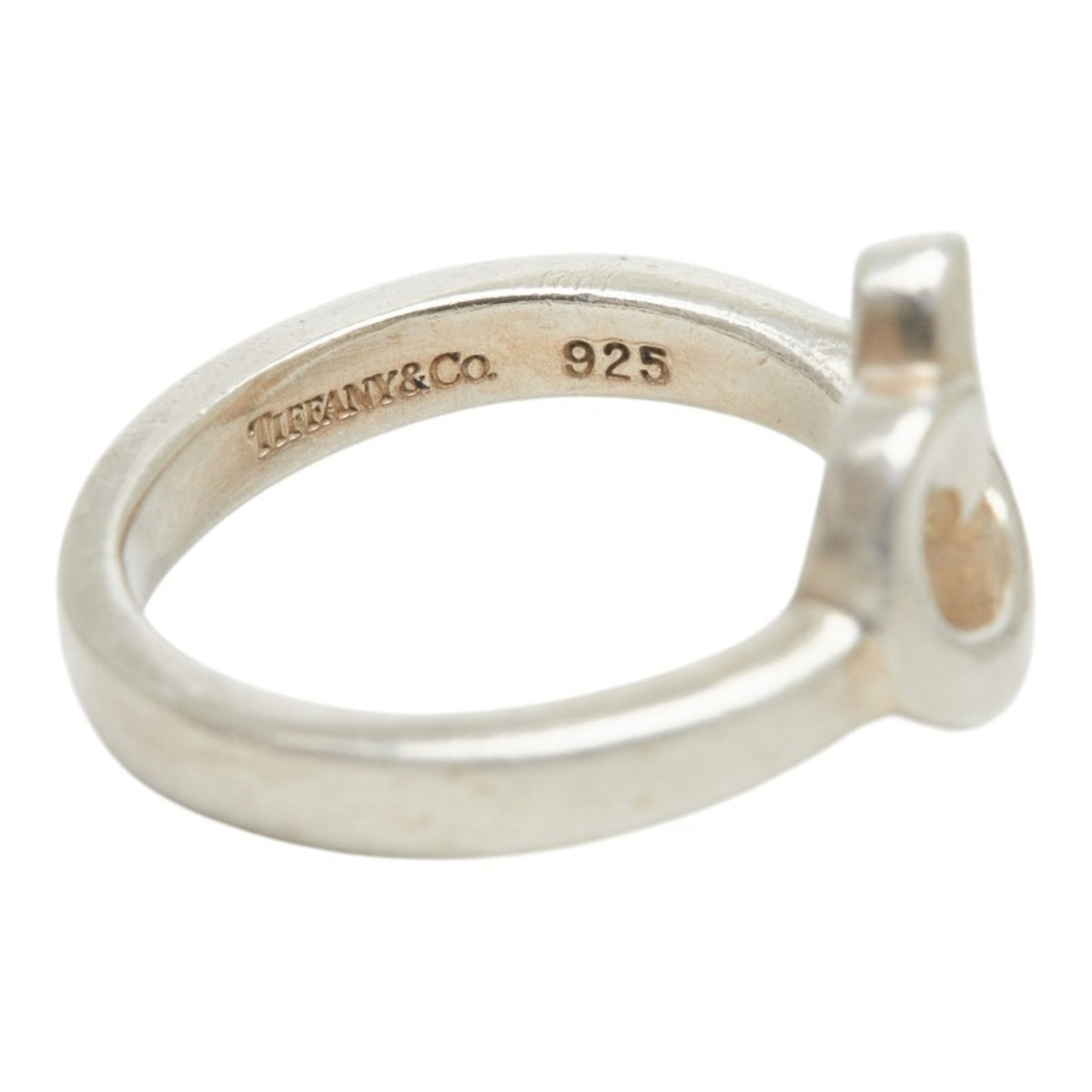 Tiffany Silver Silver 925 Band Ring (Pre-Owned)