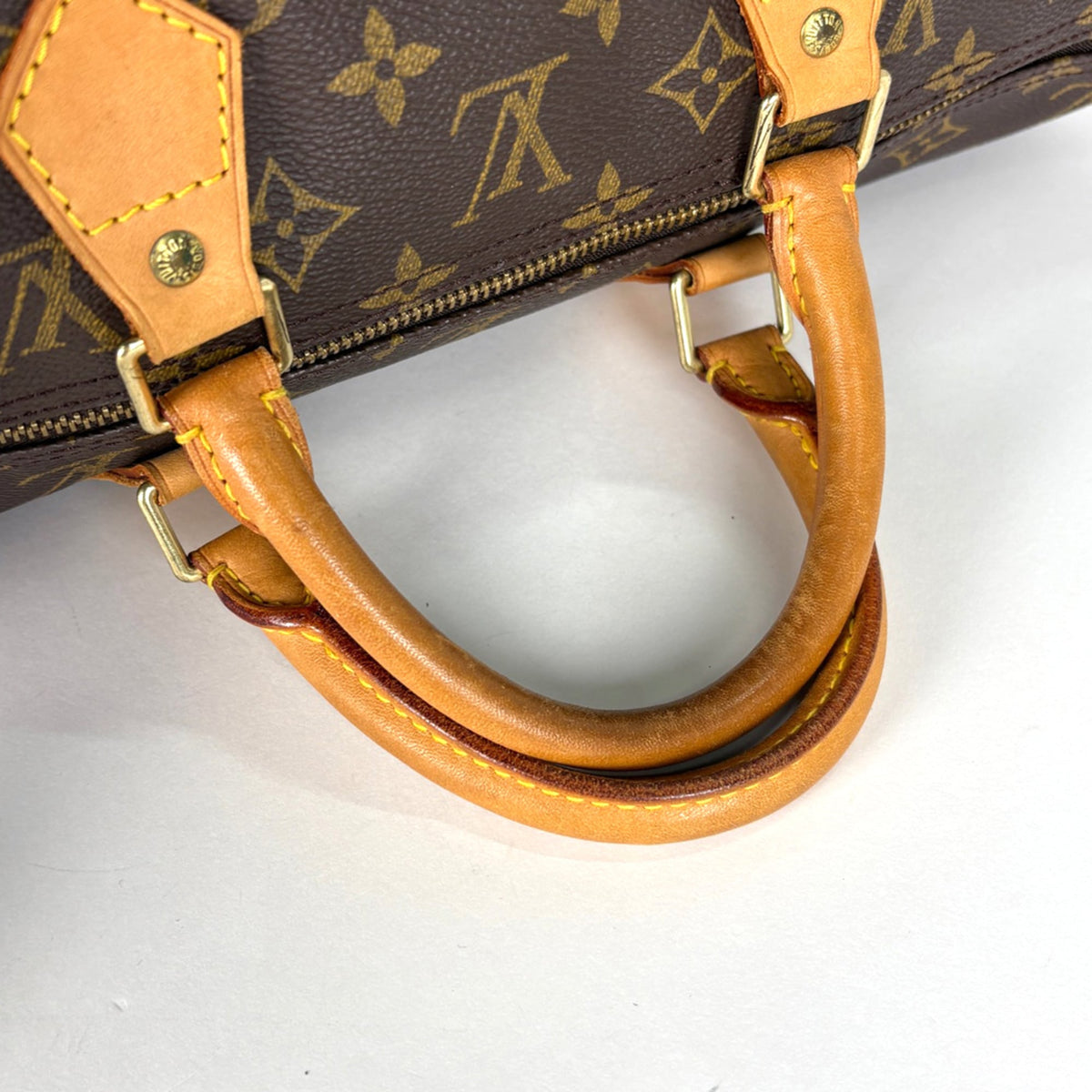 Louis Vuitton Brown Monogram Monogram Boston Bag Handbag (Pre-Owned)