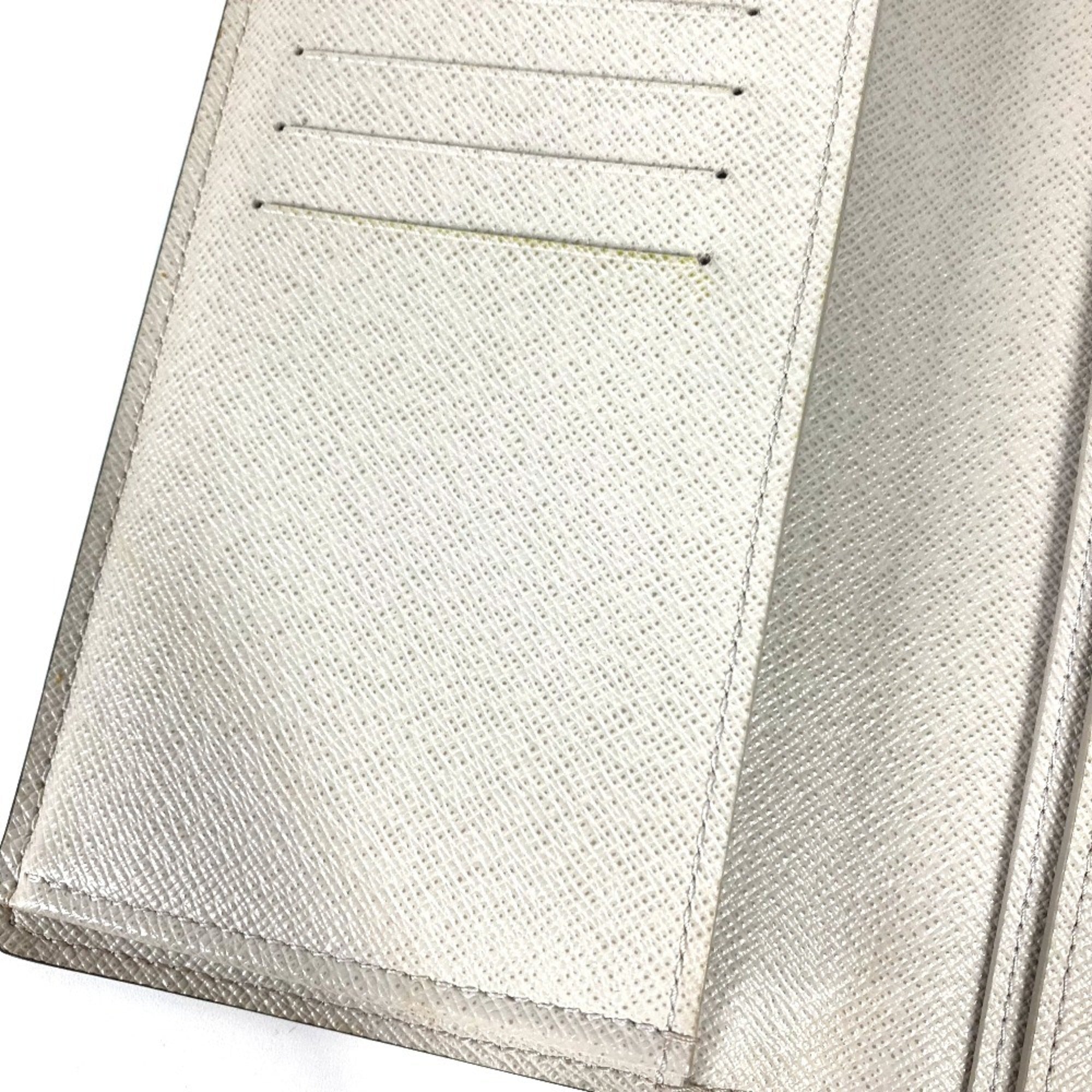 Louis Vuitton Taiga Beige Taiga Leather Long Wallet (Bi-Fold) (Pre-Owned)