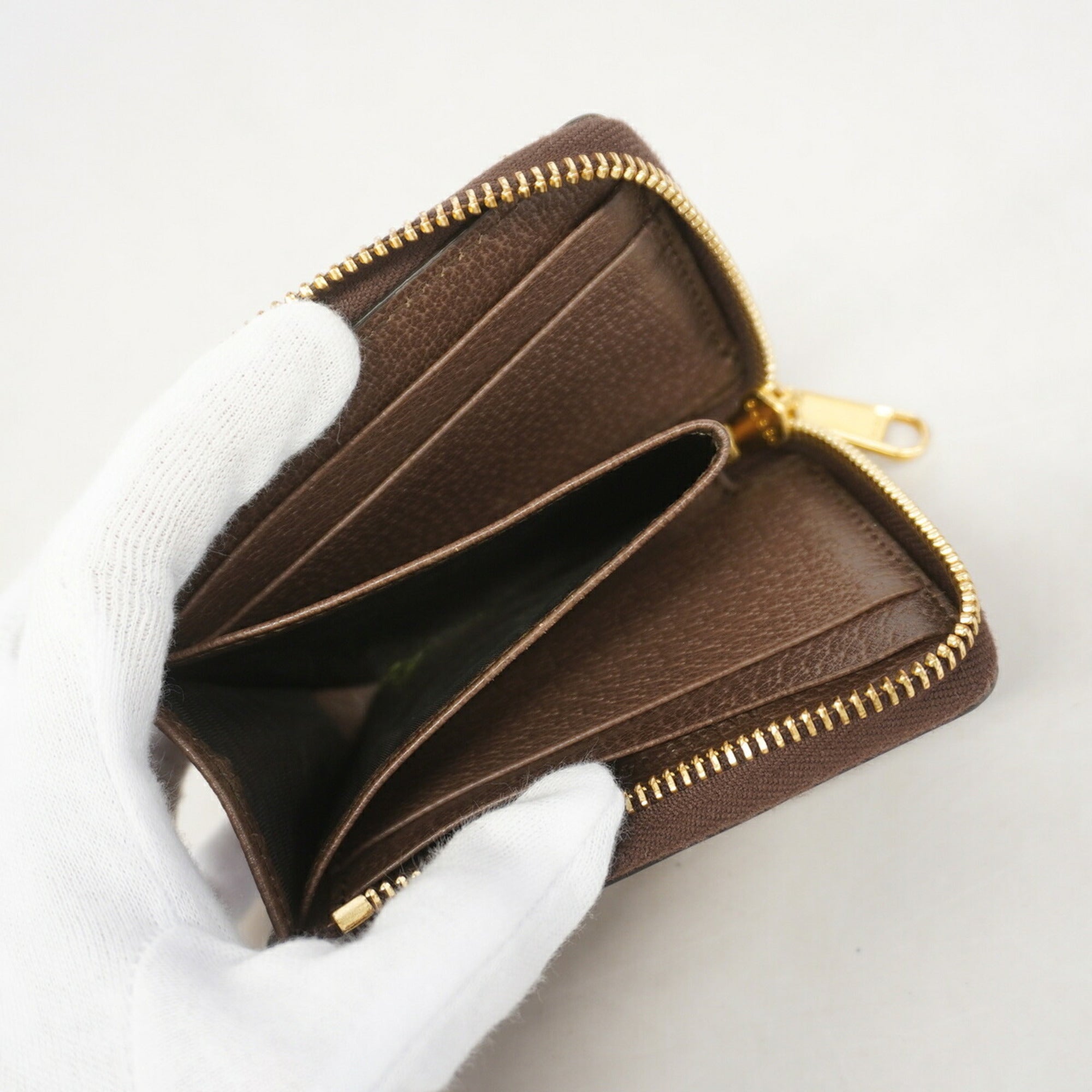 Gucci Brown Pvc Wallet (Bi-Fold) (Pre-Owned)