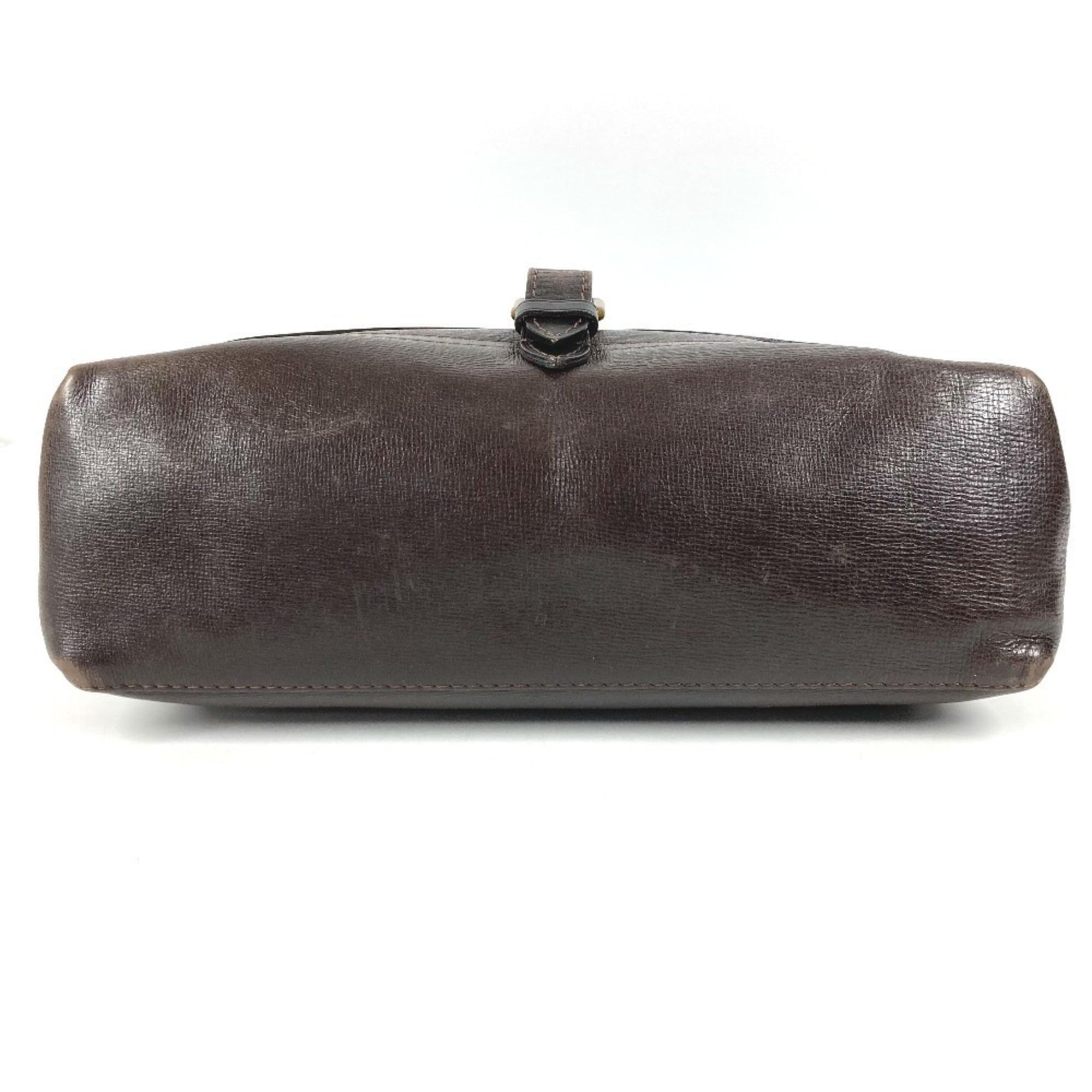 Louis Vuitton Brown Coffee Utah Leather Leather Messenger Bag Shoulder Bag (Pre-Owned)