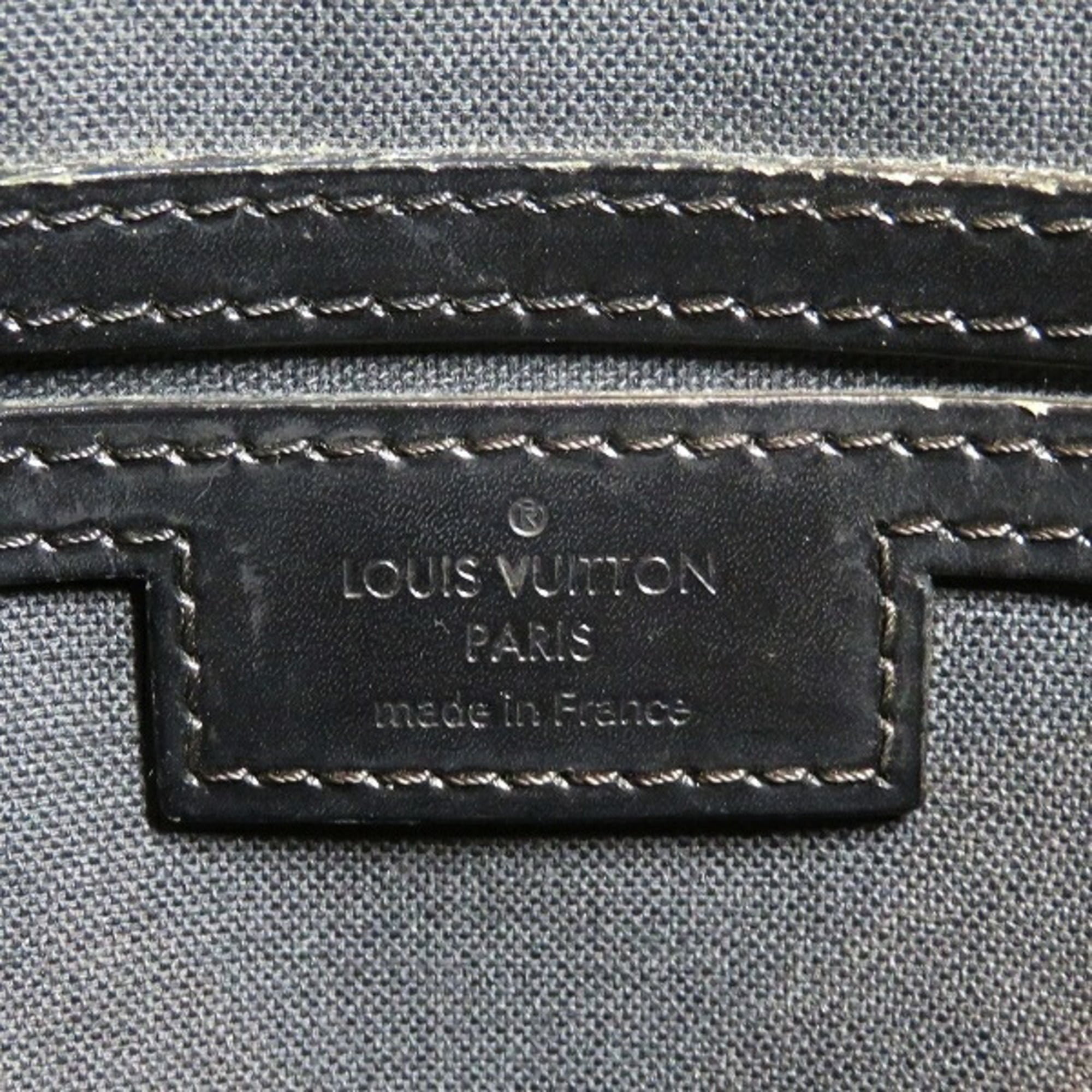 Louis Vuitton Black Damier Graphite Handbag Shoulder Bag Tote Bag (Pre-Owned)