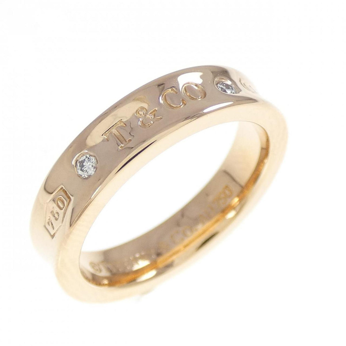 Tiffany Pink Gold Pink Gold (18K) Band Ring (Pre-Owned)