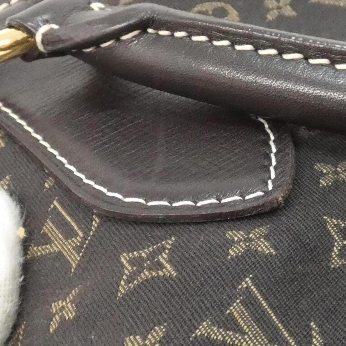Louis Vuitton Fusain Canvas Shoulder Bag (Pre-Owned)