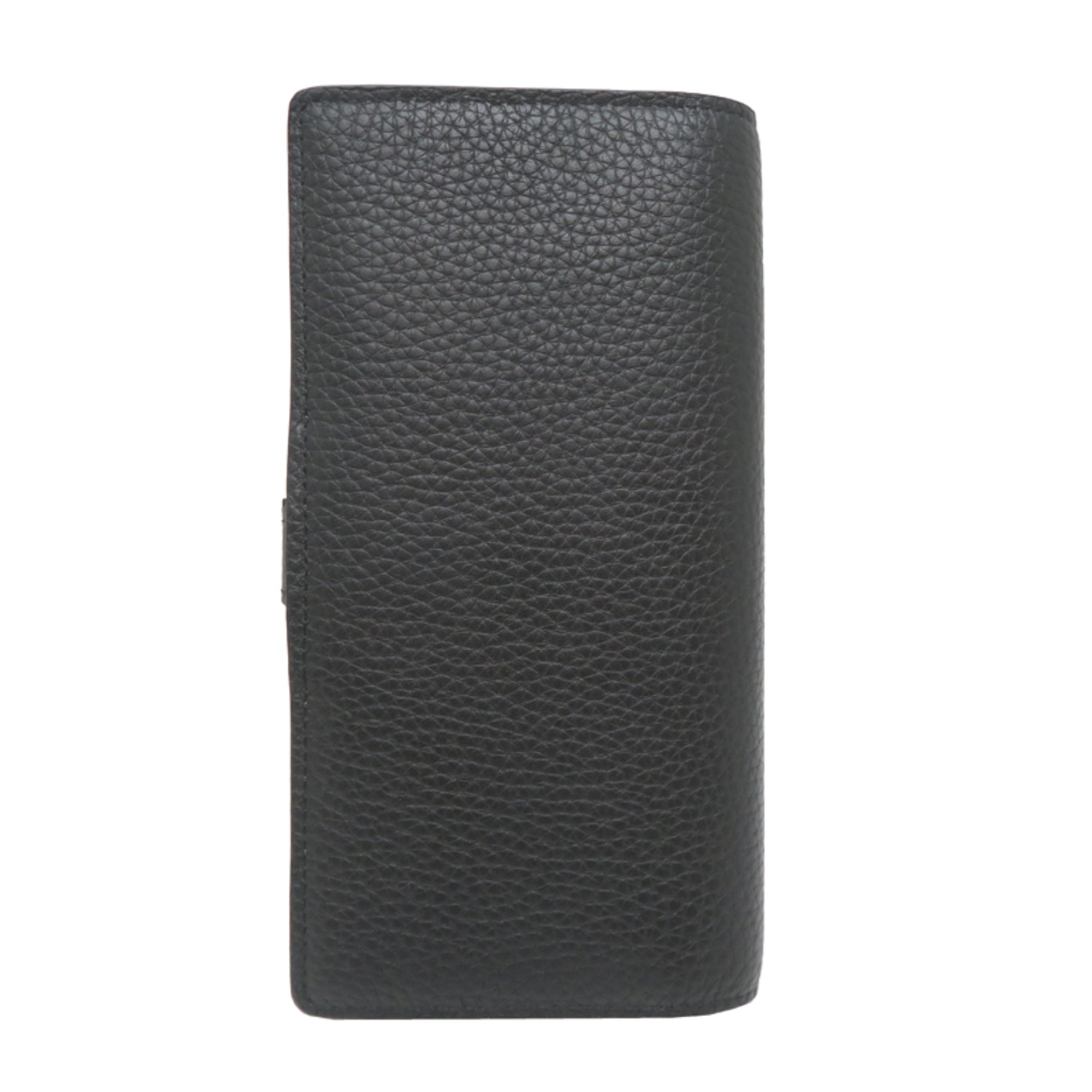 Louis Vuitton Black Leather Wallet (Bi-Fold) (Pre-Owned)