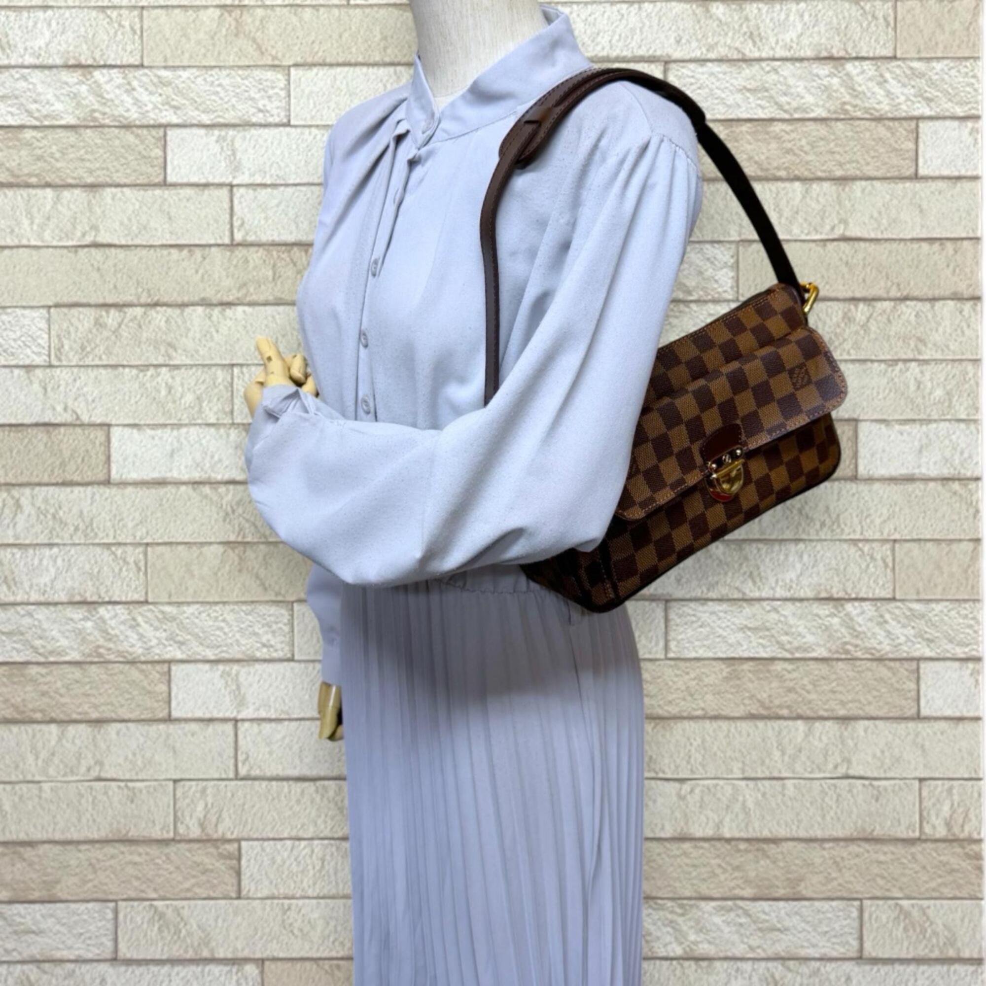 Louis Vuitton Brown Damier Canvas Damier Canvas Shoulder Bag (Pre-Owned)
