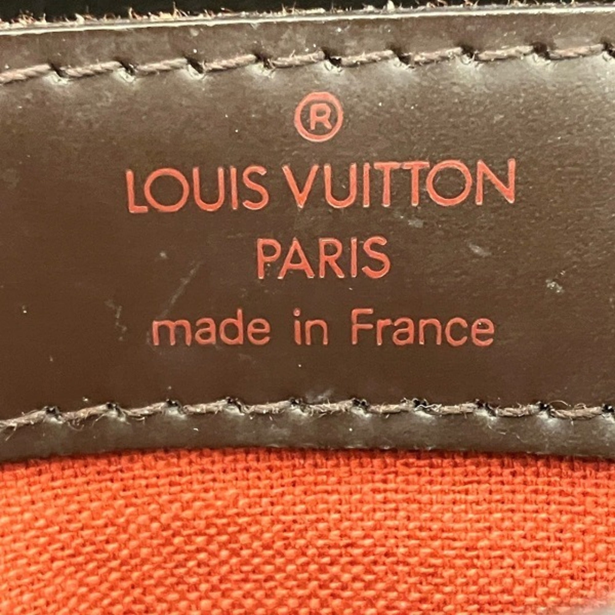 Louis Vuitton Brown Handbag Shoulder Bag (Pre-Owned)