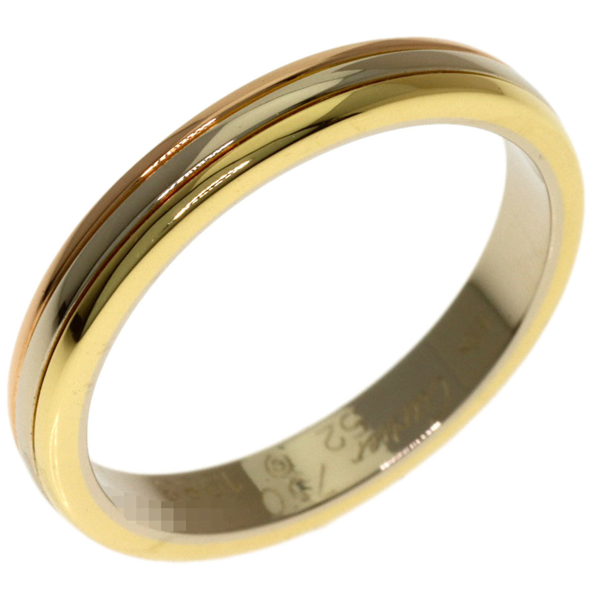 Cartier Yellow Gold (18K) Pink Gold (18K) White Gold (18K) Band Ring (Pre-Owned)