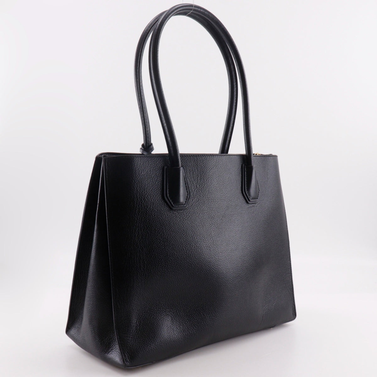 Michael Kors Black Leather Tote Bag (Pre-Owned)