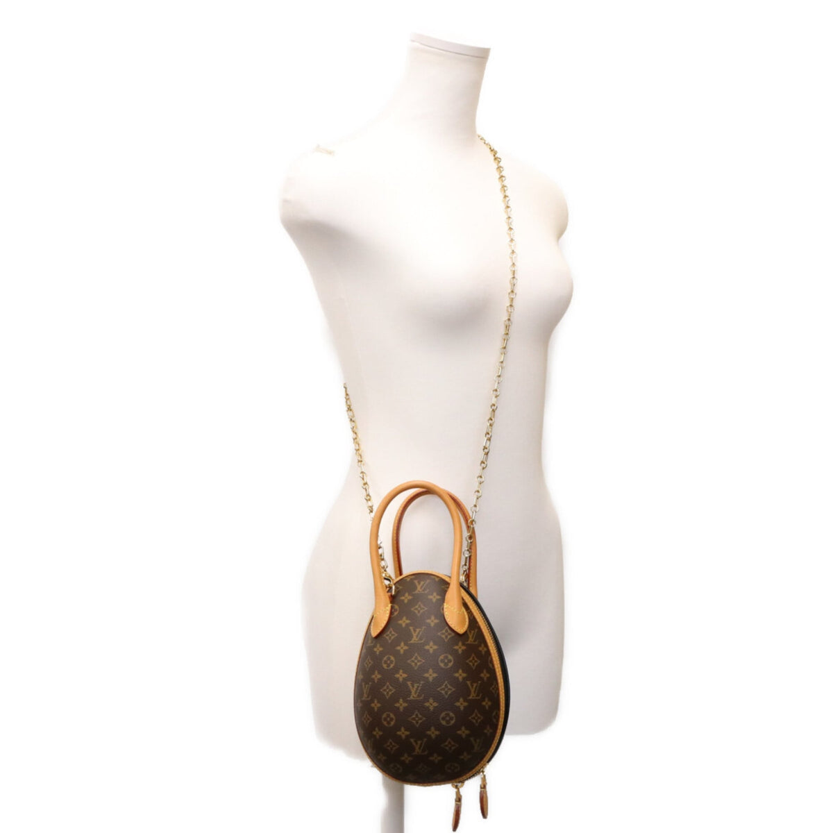 Louis Vuitton Brown Monogram Shoulder Bag (Pre-Owned)