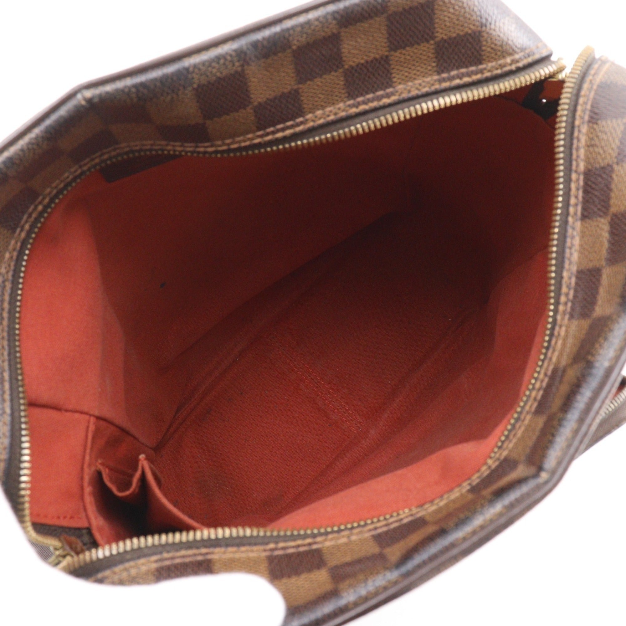 Louis Vuitton Brown Damier Canvas Shoulder Bag (Pre-Owned)