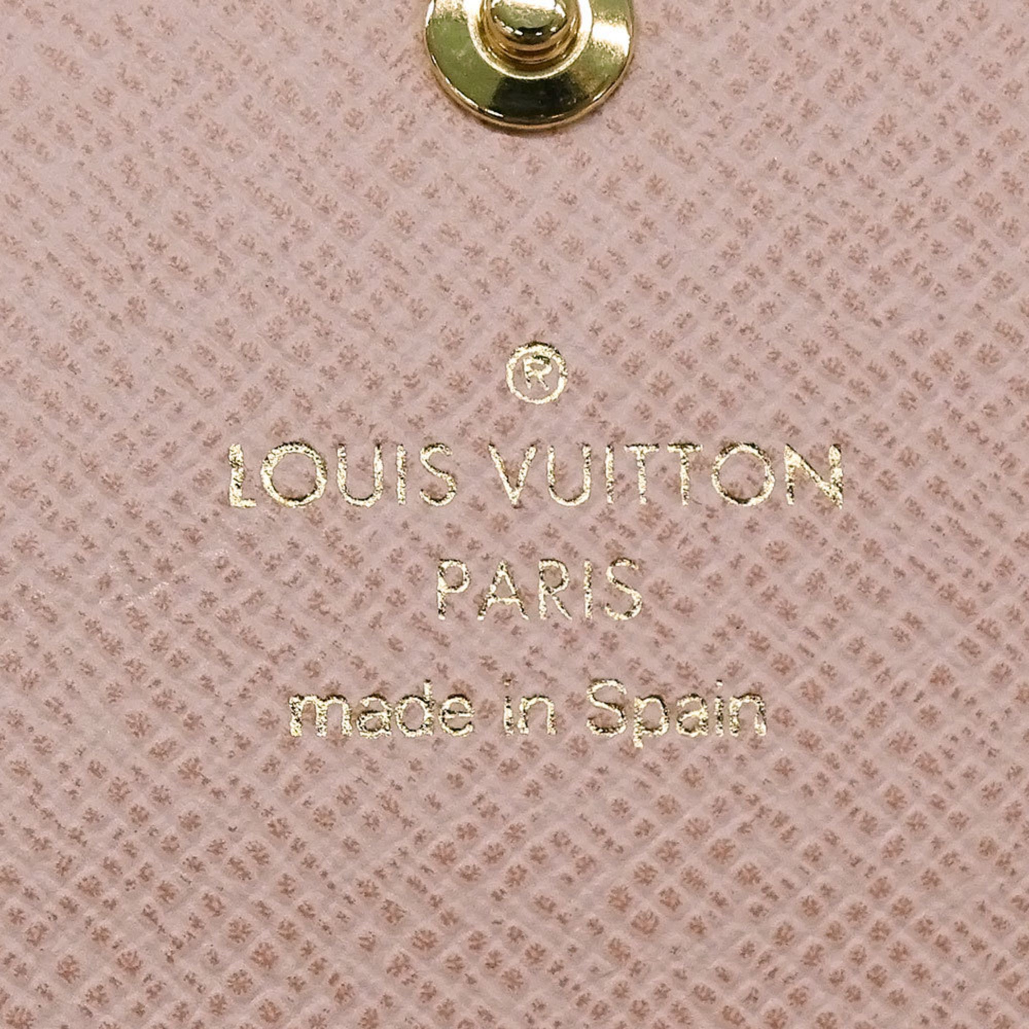 Louis Vuitton Rose Ballerine Monogram Coin Purse/Coin Case (Pre-Owned)