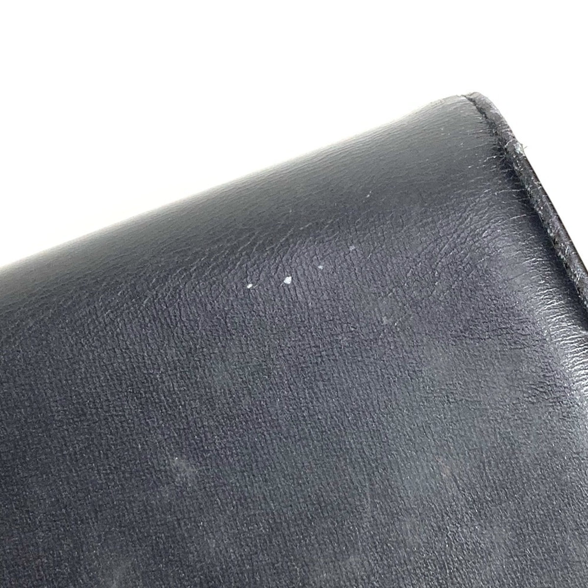 Louis Vuitton Black Leather Clutch Bag (Pre-Owned)