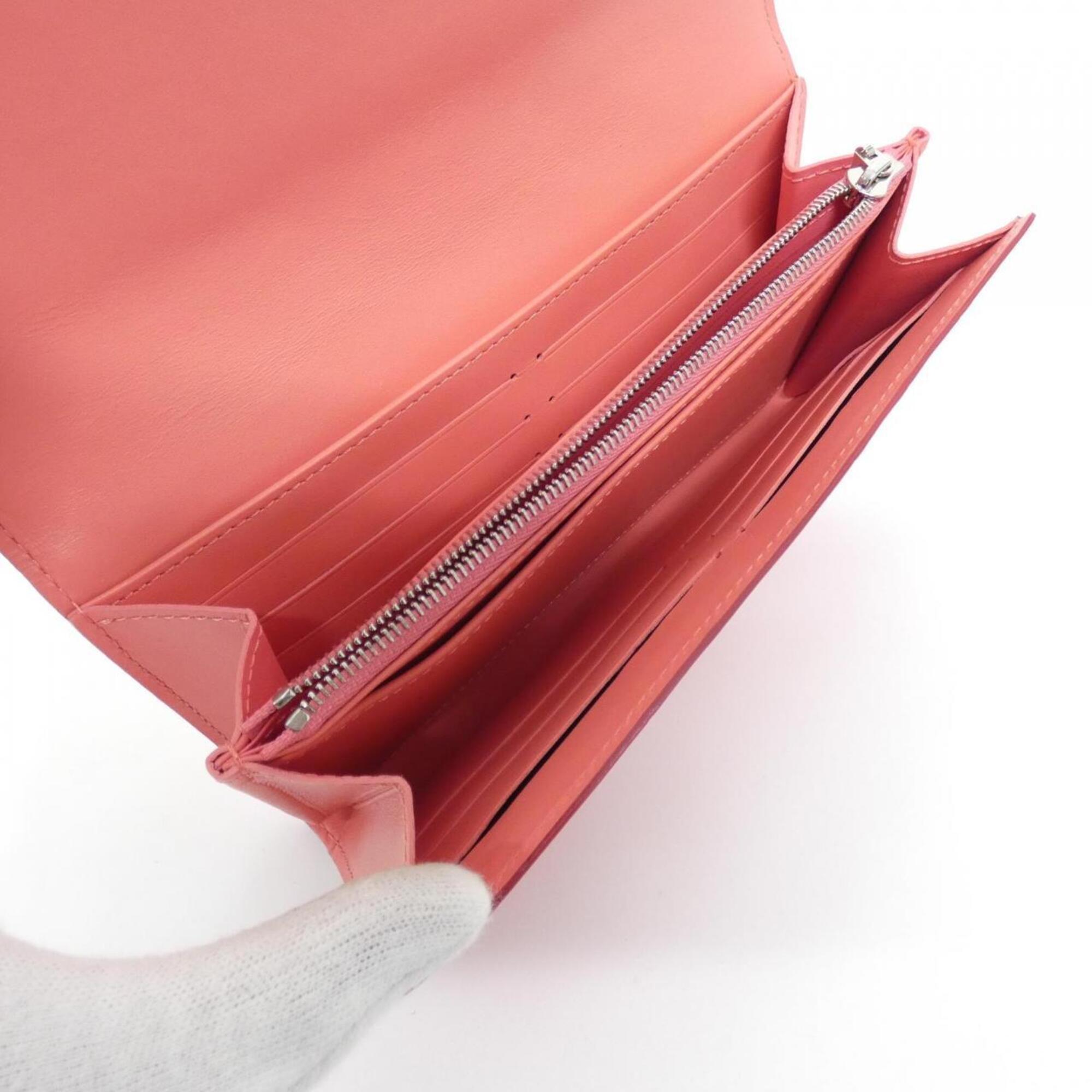 Louis Vuitton Poppy Long Wallet (Bi-Fold) (Pre-Owned)