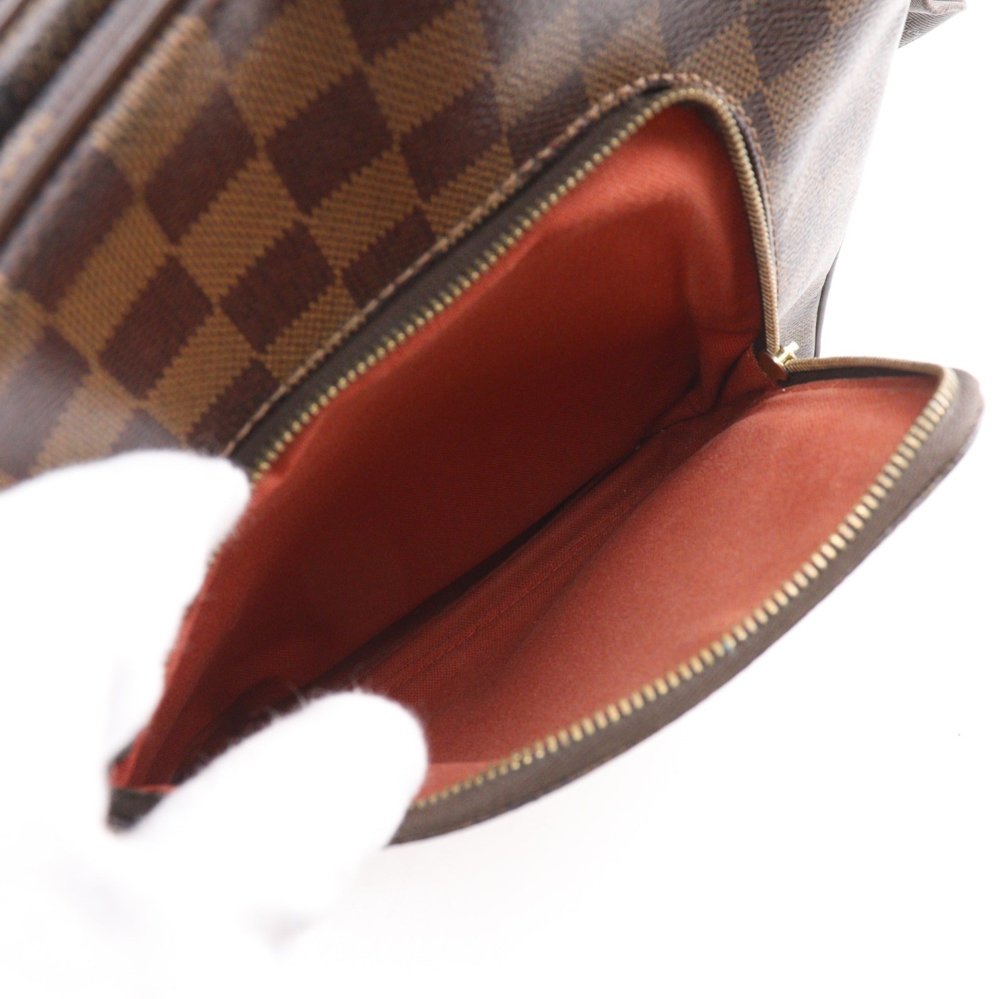 Louis Vuitton Brown Damier Canvas Shoulder Bag (Pre-Owned)