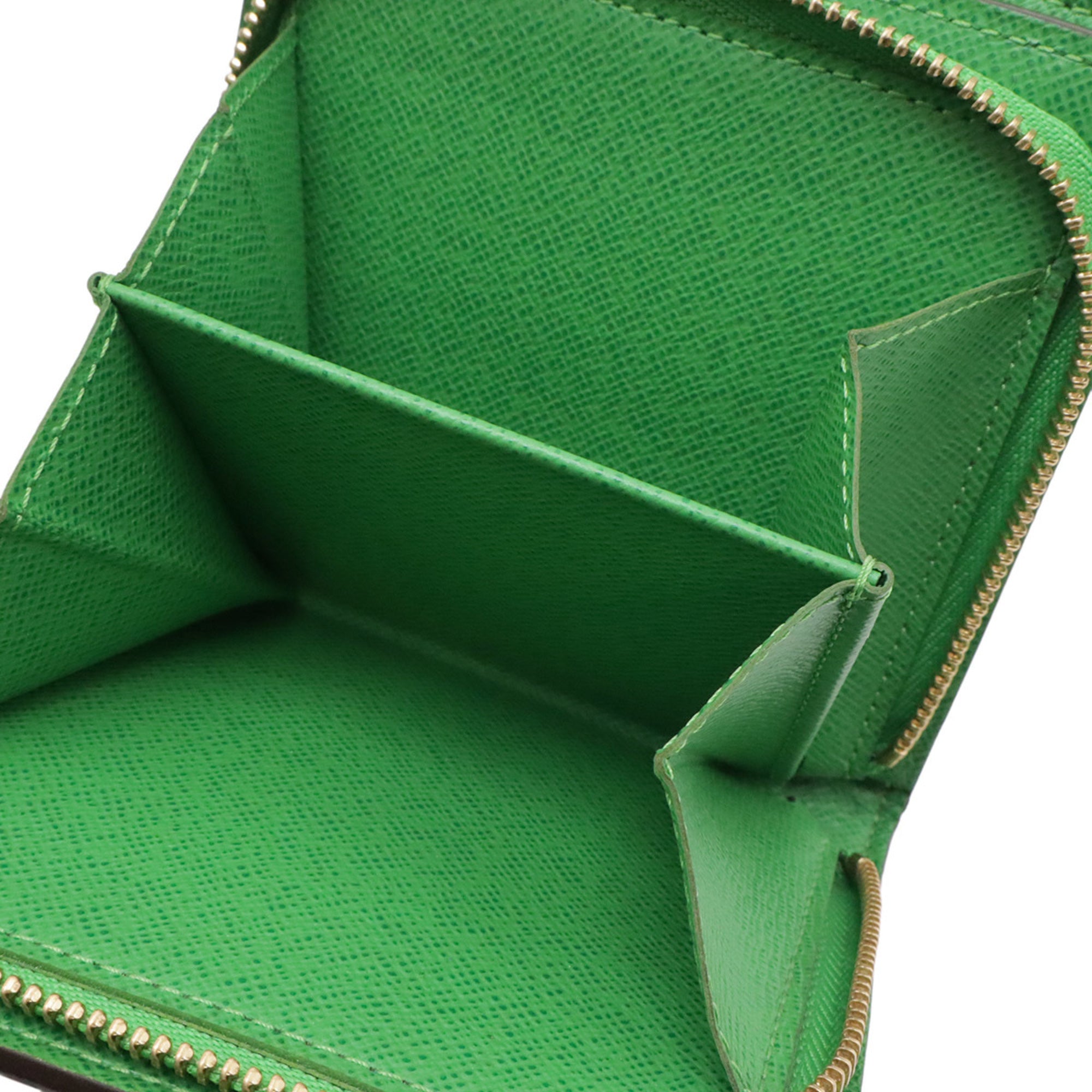 Louis Vuitton Green Monogram Vert Monogram Perforated Wallet (Bi-Fold) (Pre-Owned)