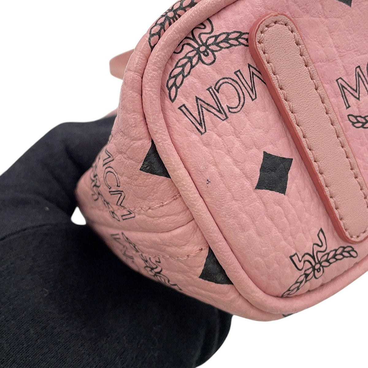Mcm Pink Leather Handbag (Pre-Owned)