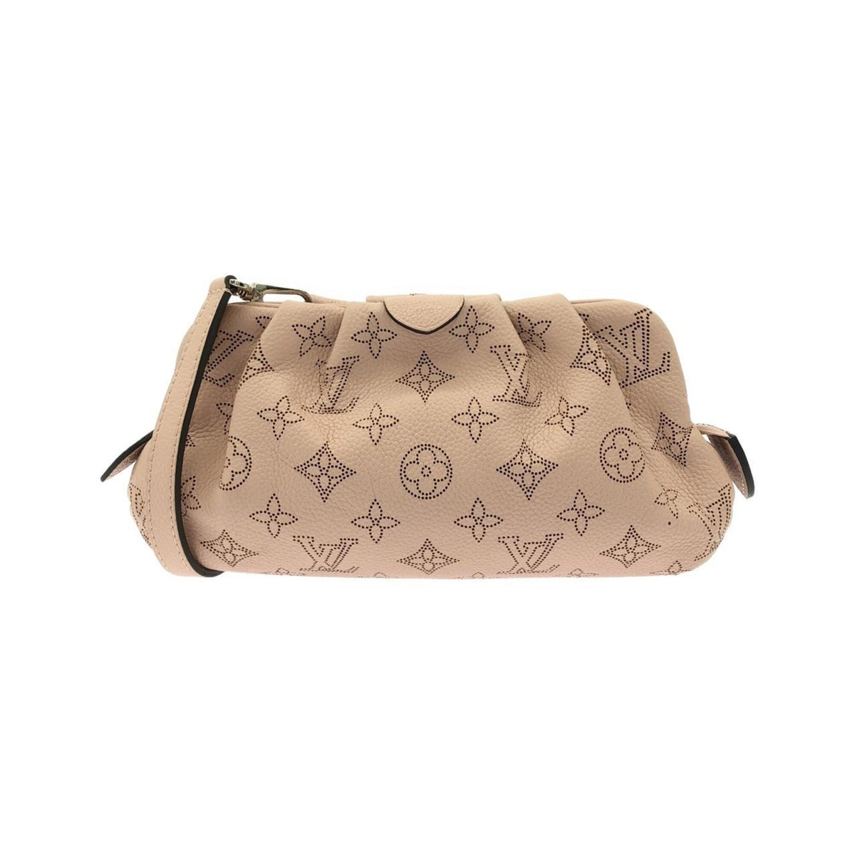 Louis Vuitton Beige Pink Magnolia Leather Shoulder Bag (Pre-Owned)