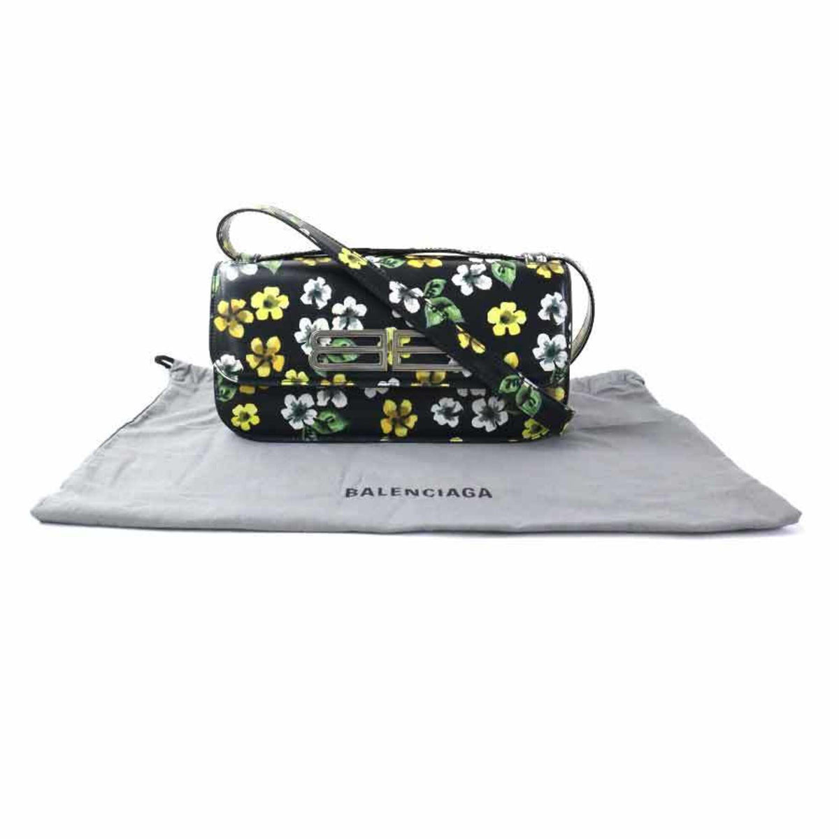 Balenciaga Black Multi-Color Leather Shoulder Bag (Pre-Owned)