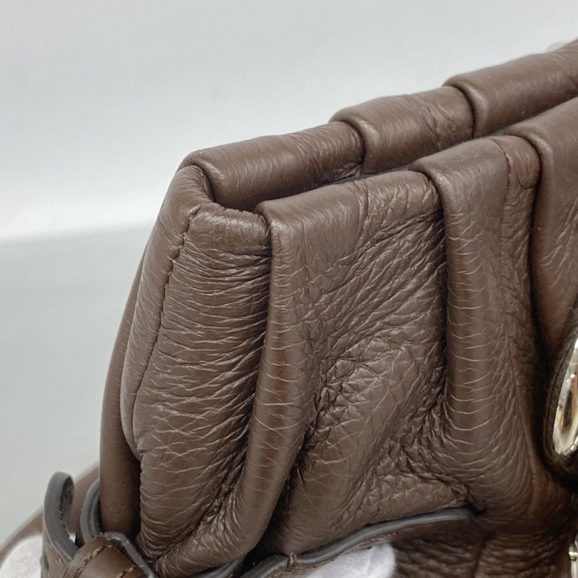Celine Brown Leather Tote Bag (Pre-Owned)