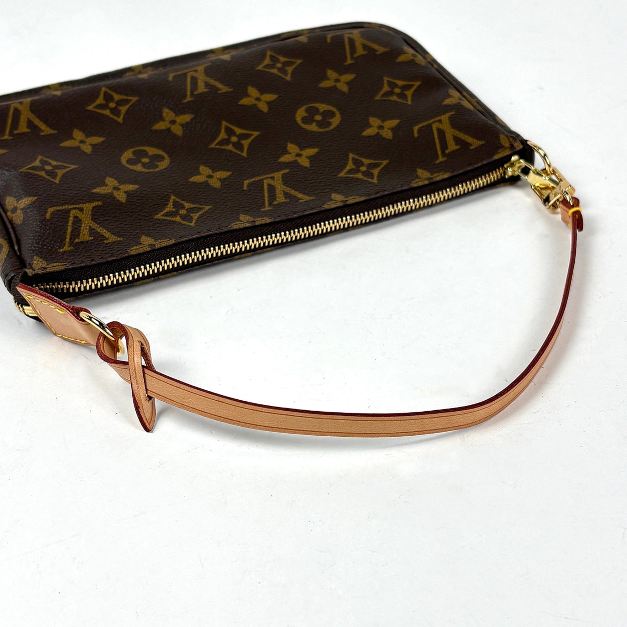 Louis Vuitton Brown Monogram Monogram Pochette Pouch (Pre-Owned)